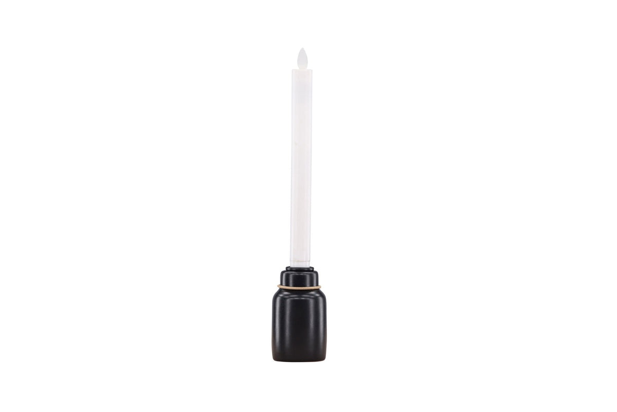 Ulricehamn Kerzenhalter in Schwarz präsentiert im Onlineshop von KAQTU Design AG. Kerzenständer ist von Venture Home