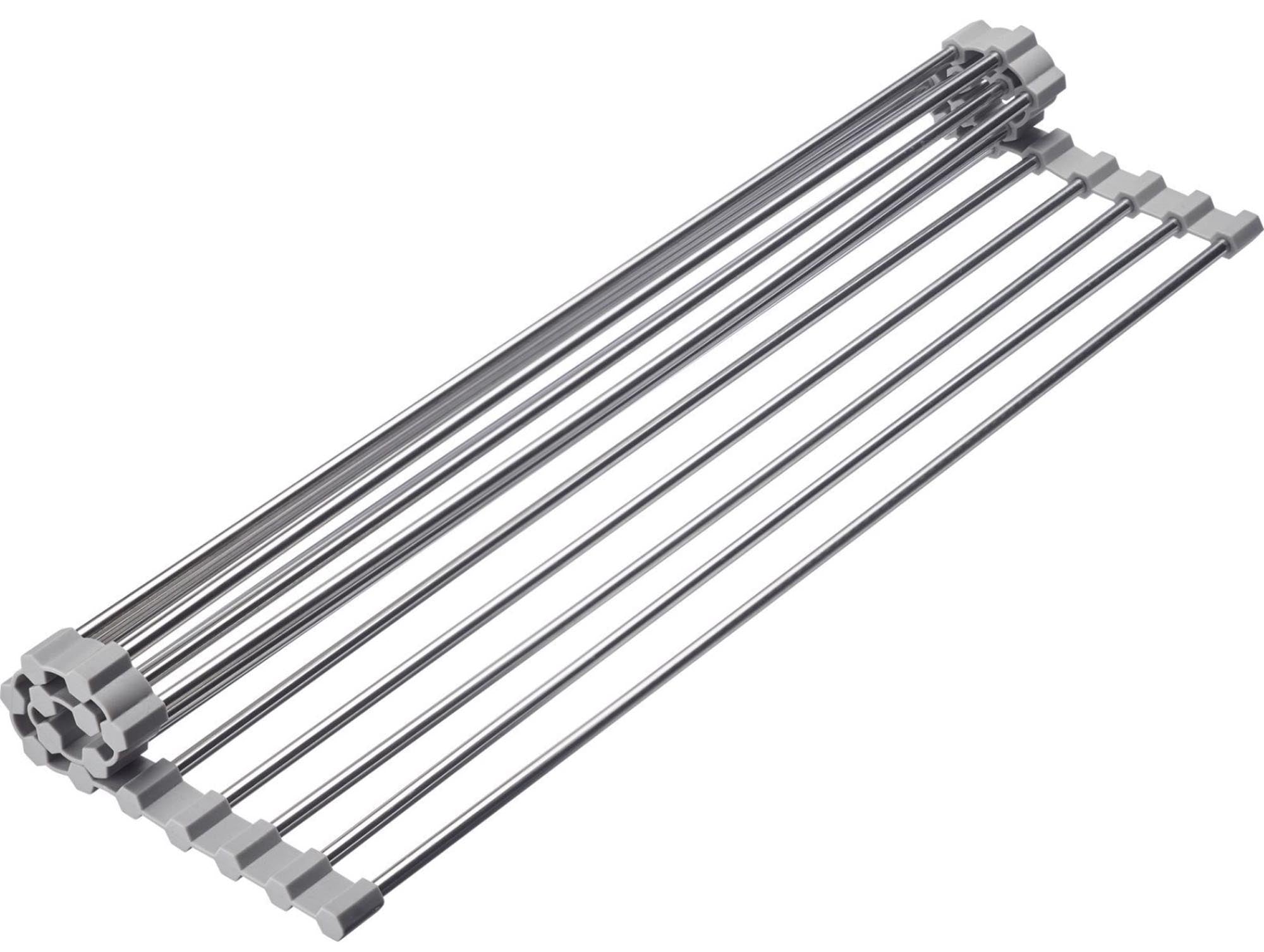 Abtropfmatte Home in Silber präsentiert im Onlineshop von KAQTU Design AG. Küchenhelfer ist von Westmark