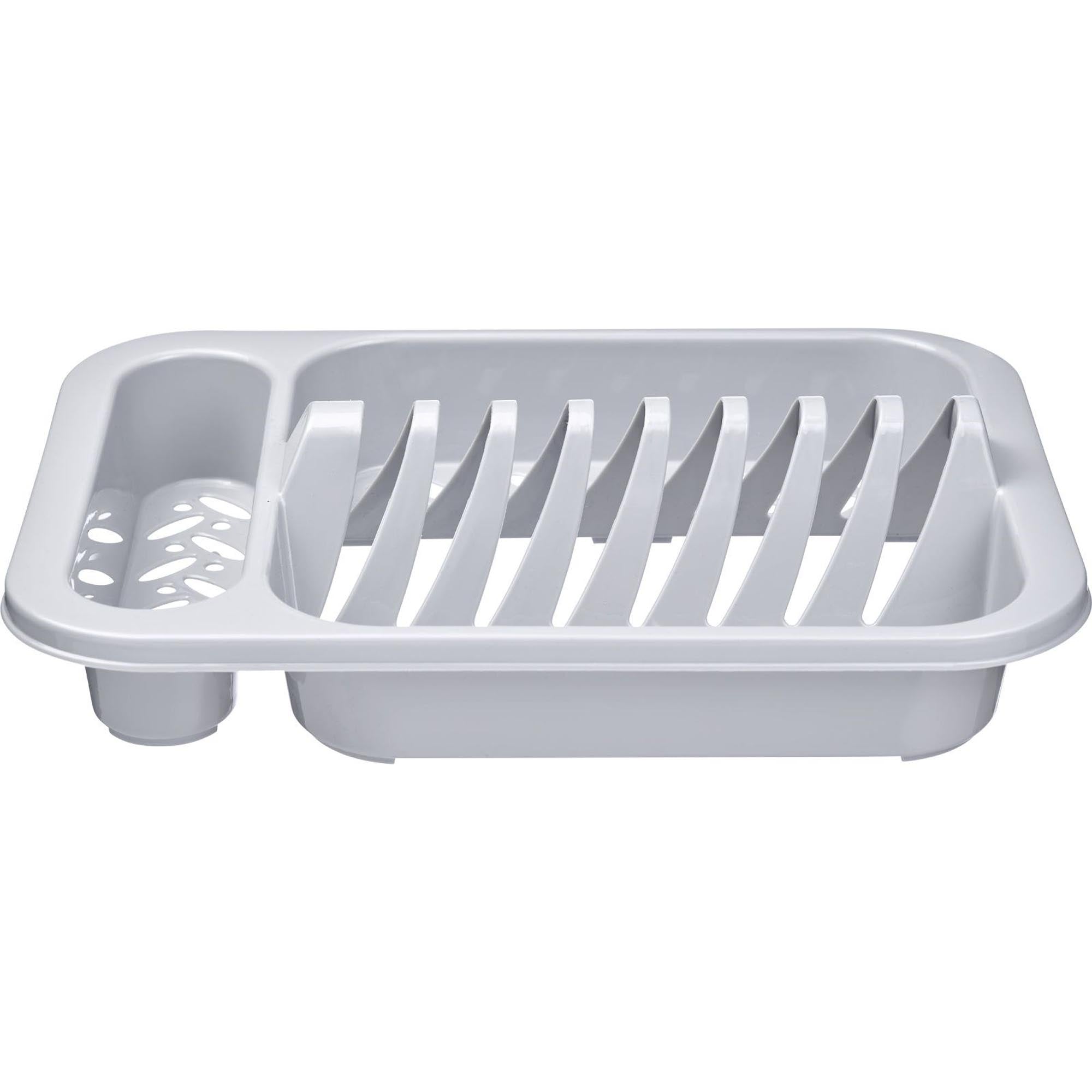 Praktischer Geschirrabtropfkorb von Westmark, ideal für sauberes Trocknen von Geschirr, mit robustem Design und effizienter Wasserableitung.