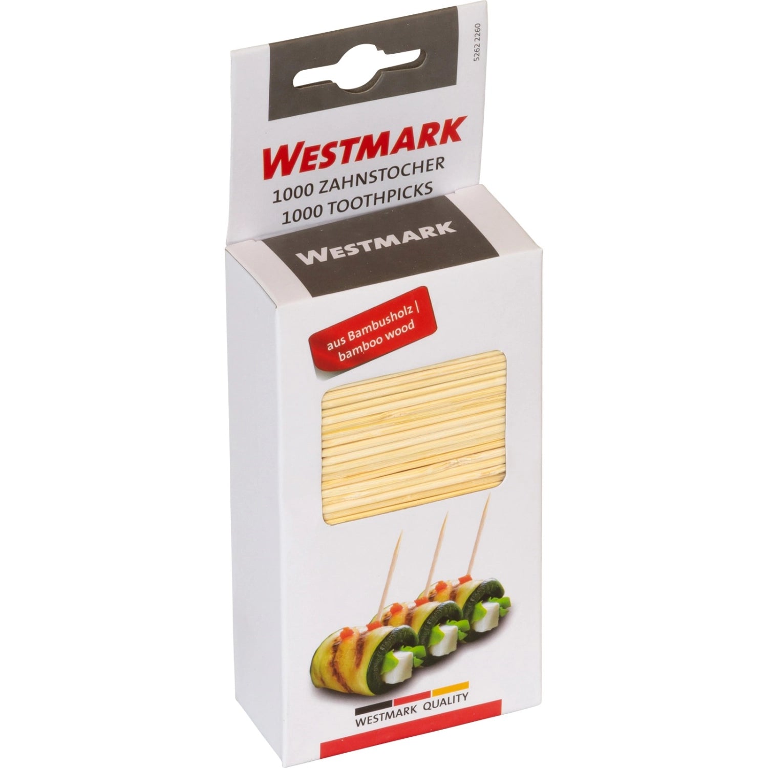 1000 Zahnstocher-, Spiesschen, 65 mm