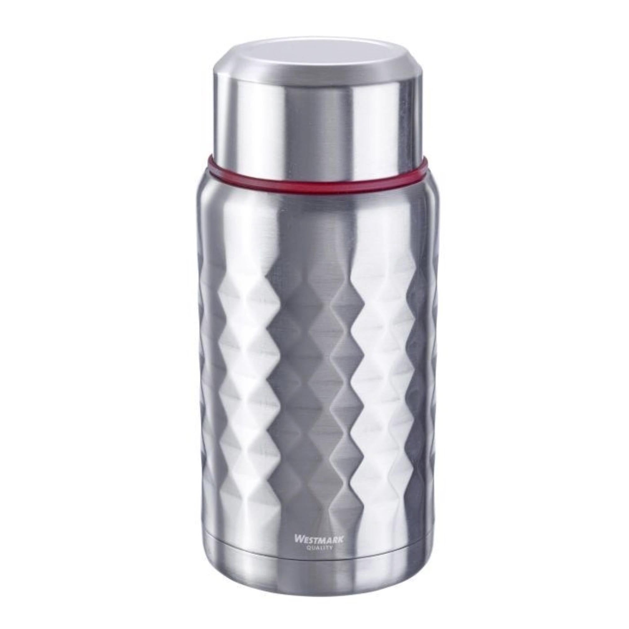 Der silberne Lunch Pot Viva von Westmark (0,75l) ist die ideale Lösung für stilvolles und praktisches Essen unterwegs.