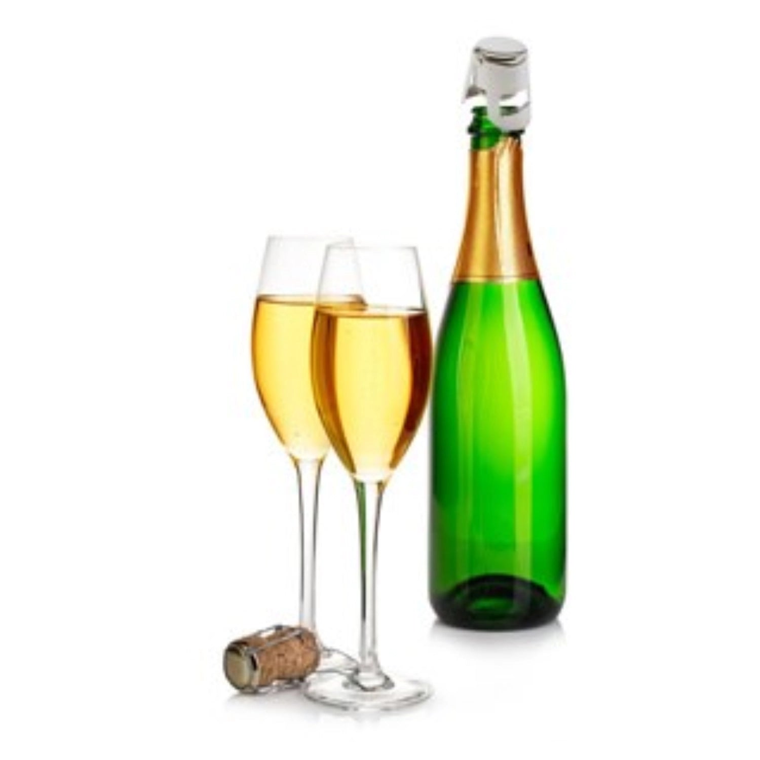 Eleganter Sektflaschenverschluss von Westmark, 4x4x5.2cm, ideal zum Frischhalten von Sekt und Schaumwein, perfektes Weinzubehör für Genießer.