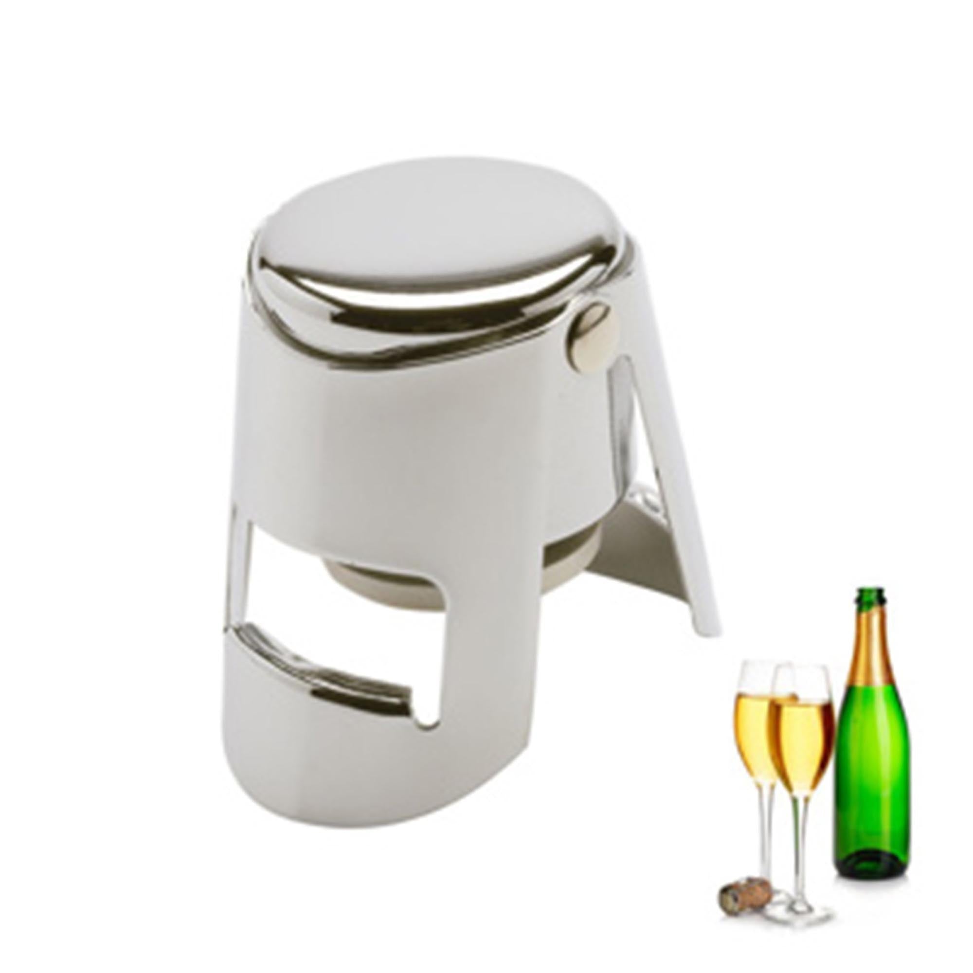 Praktischer Sektverschluss von Westmark, 4x4x5.2cm, bewahrt die Frische von Sekt und Schaumwein, stilvolles Accessoire für Weinliebhaber.