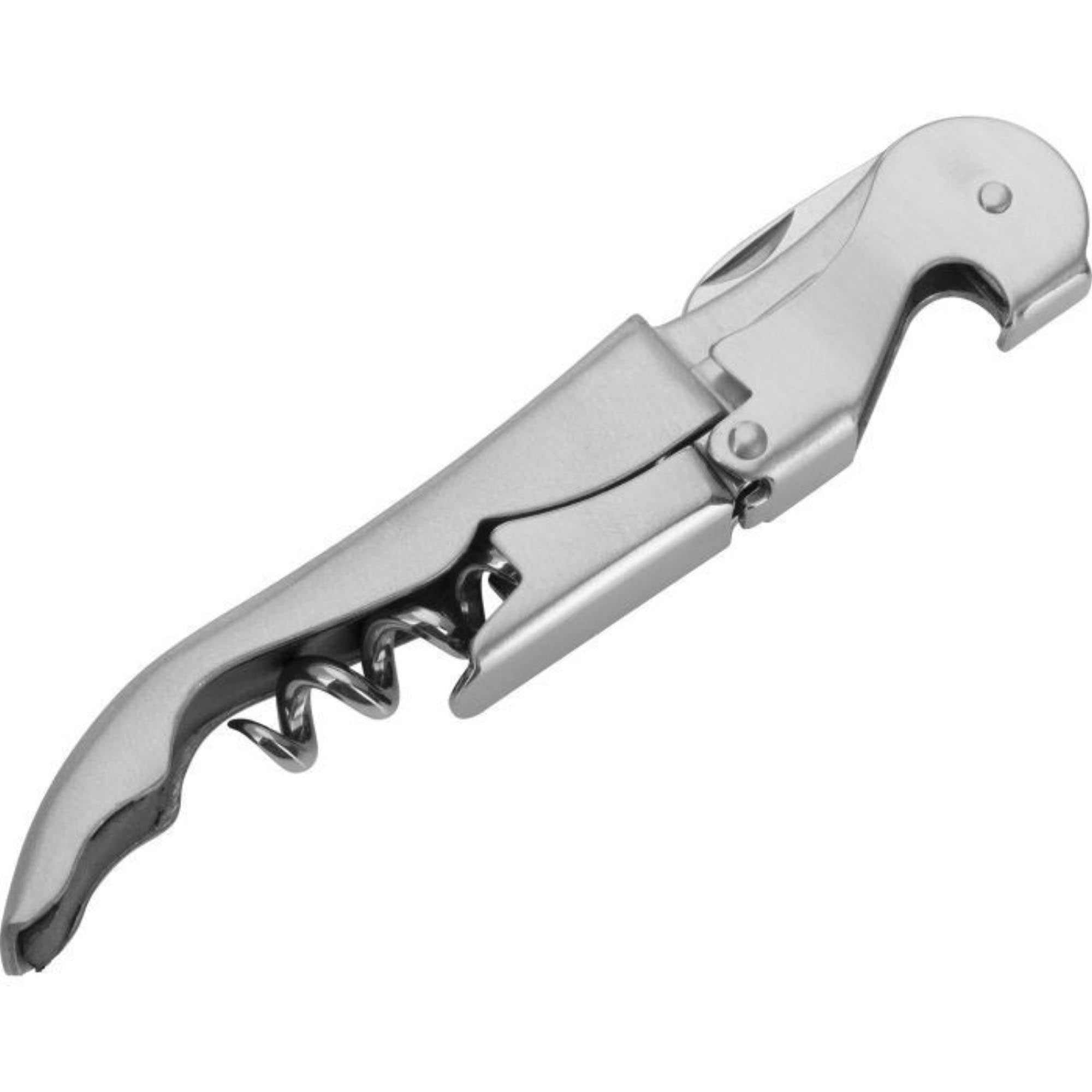 Kellnerbesteck Profi m. 2-Stufen Hebel, 14x1.5x2.5cm in Silber präsentiert im Onlineshop von KAQTU Design AG. Barzubehör ist von Westmark