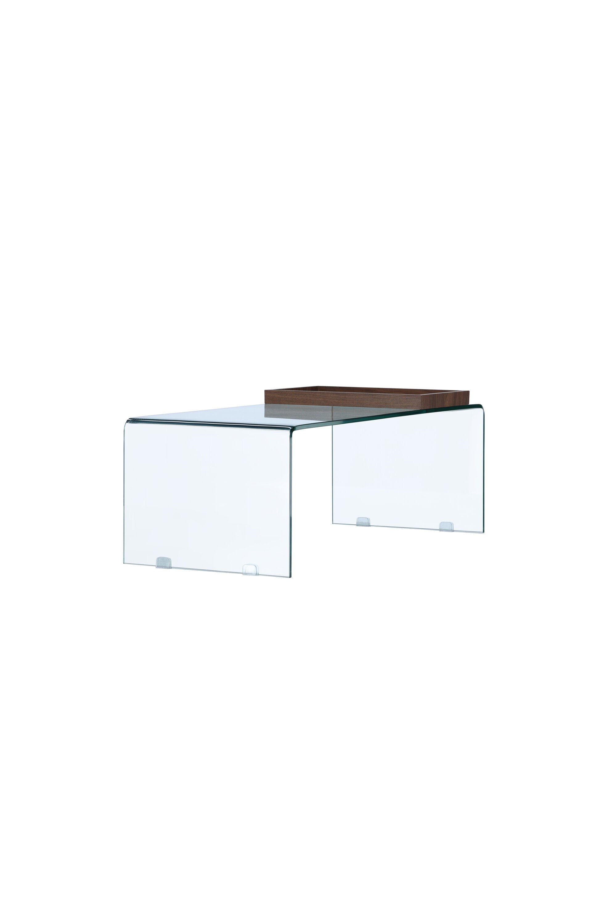 Telemark Coffee Tisch in Transparent präsentiert im Onlineshop von KAQTU Design AG. Beistelltisch ist von Venture Home