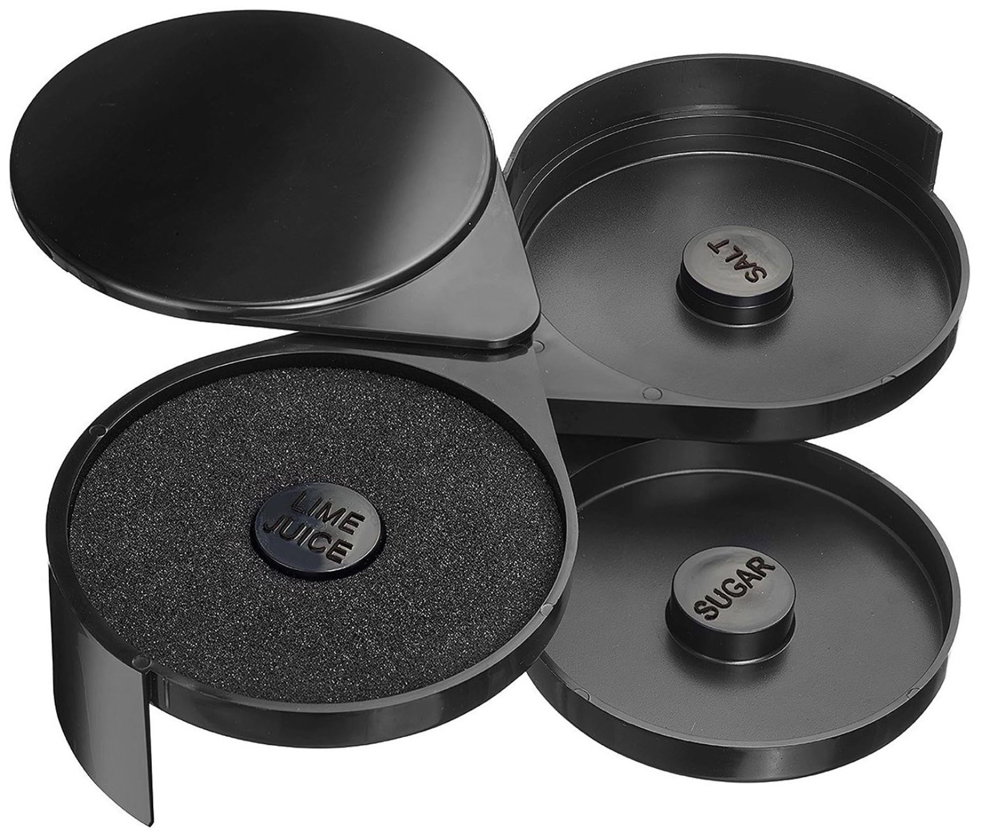 Glasumrander Meggy in Schwarz präsentiert im Onlineshop von KAQTU Design AG. Küchenhelfer ist von Westmark