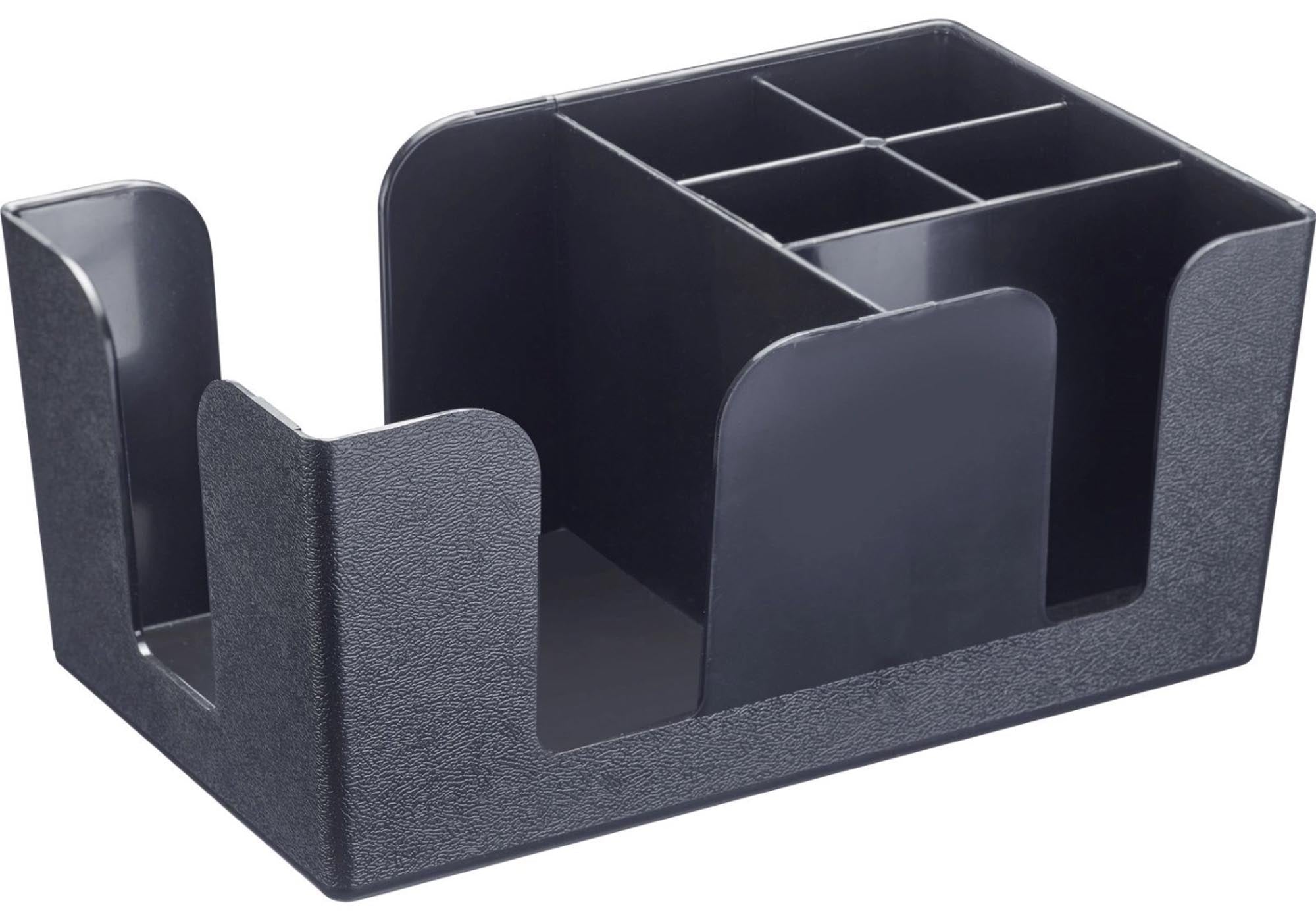 Bar Organizer mit 6 Fächer in Schwarz präsentiert im Onlineshop von KAQTU Design AG. Barzubehör ist von Westmark
