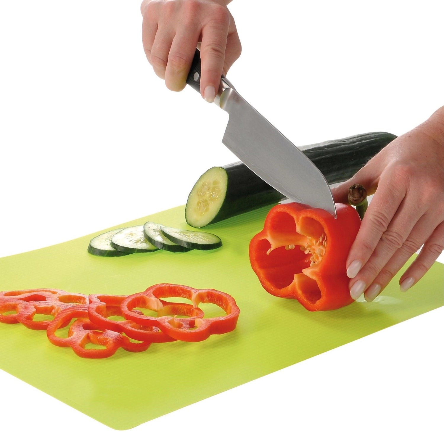4er Set Schneidmatten von Westmark, perfekt für hygienisches und sicheres Arbeiten in der Küche, robust und vielseitig einsetzbar.