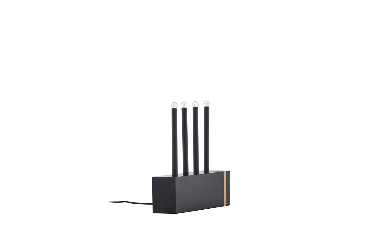 Fjällberget Tischlampe in Schwarz präsentiert im Onlineshop von KAQTU Design AG. Tischleuchte ist von Venture Home
