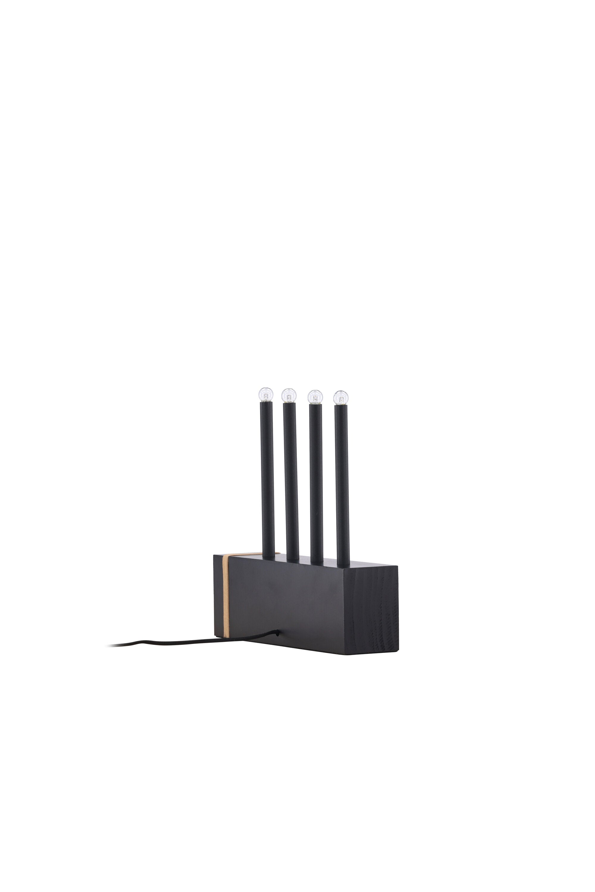Fjällberget Tischlampe in Schwarz präsentiert im Onlineshop von KAQTU Design AG. Weihnachtszubehör ist von Venture Home