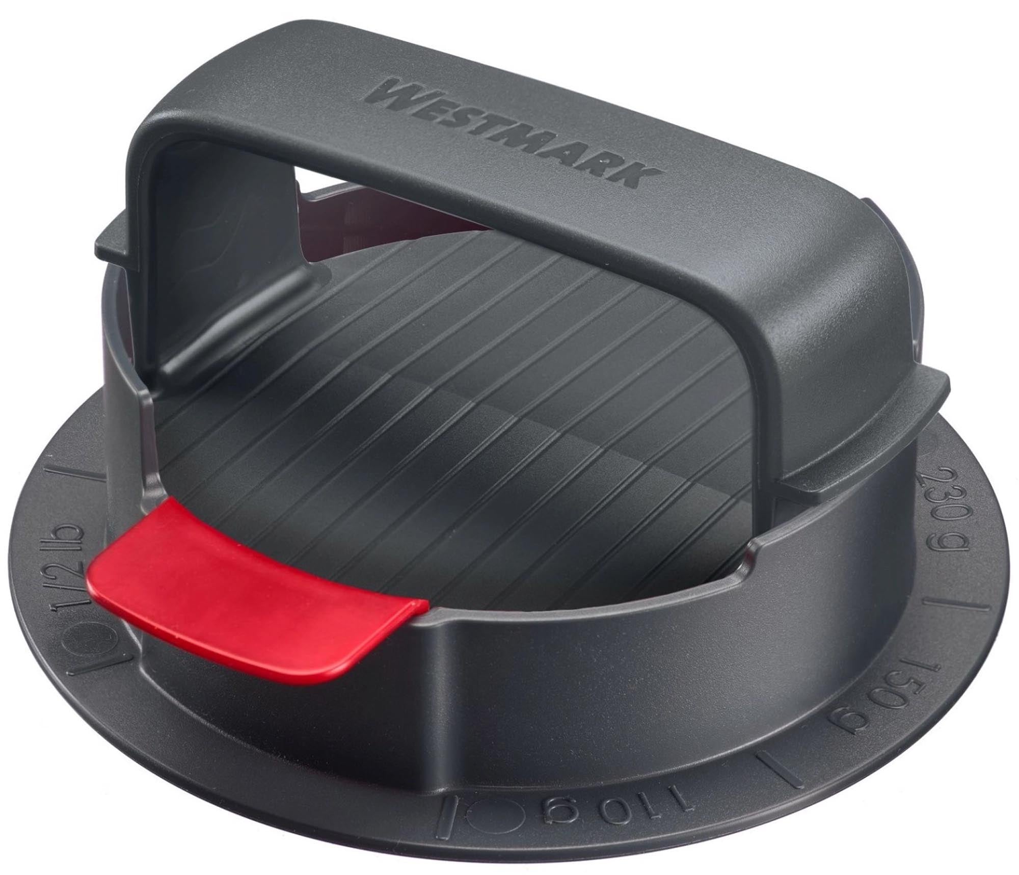 Hamburgermaker Vario Plus in Schwarz präsentiert im Onlineshop von KAQTU Design AG. Küchenhelfer ist von Westmark