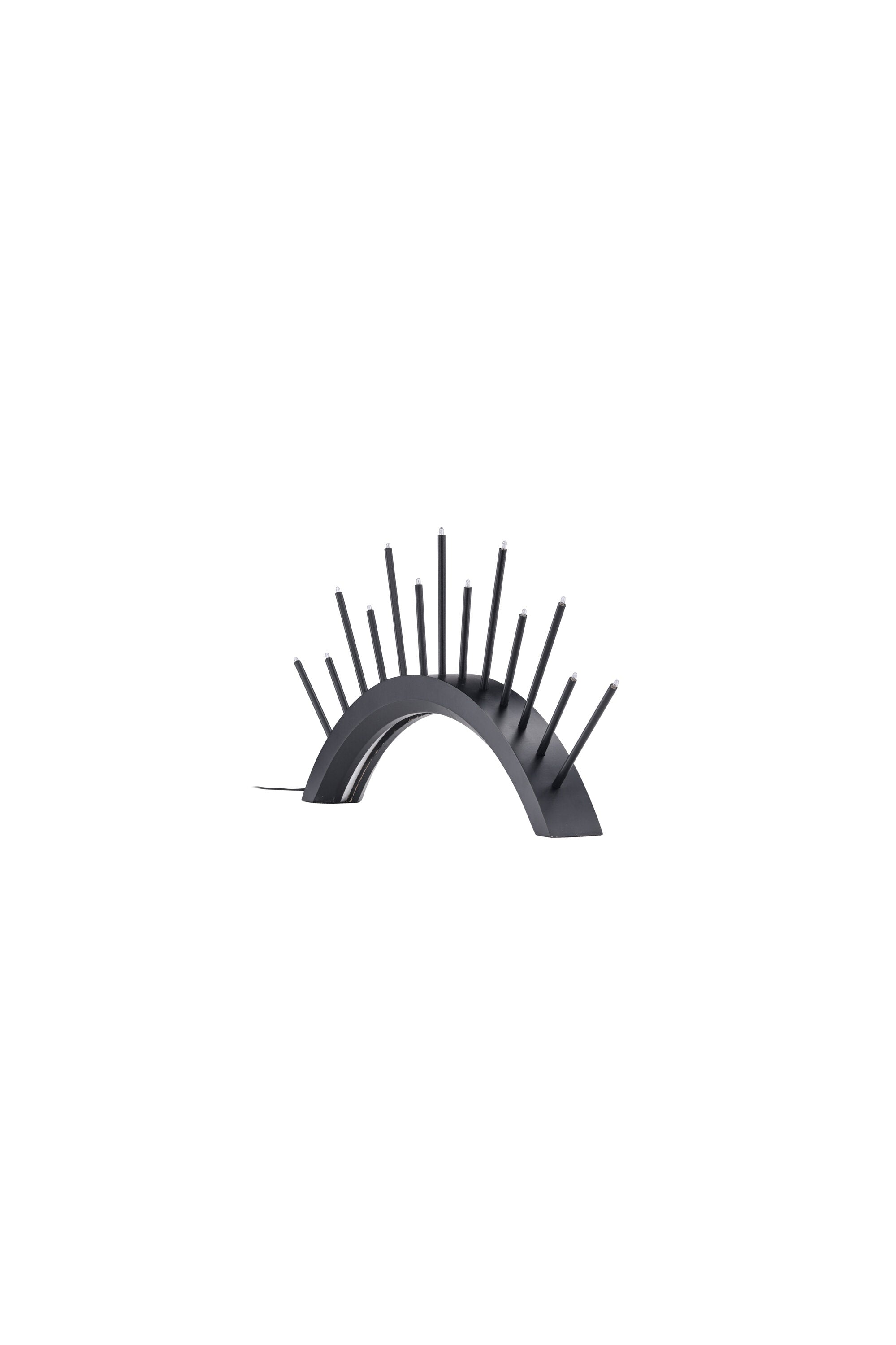 Kettilsås Candlestick in Schwarz präsentiert im Onlineshop von KAQTU Design AG. Weihnachtszubehör ist von Venture Home