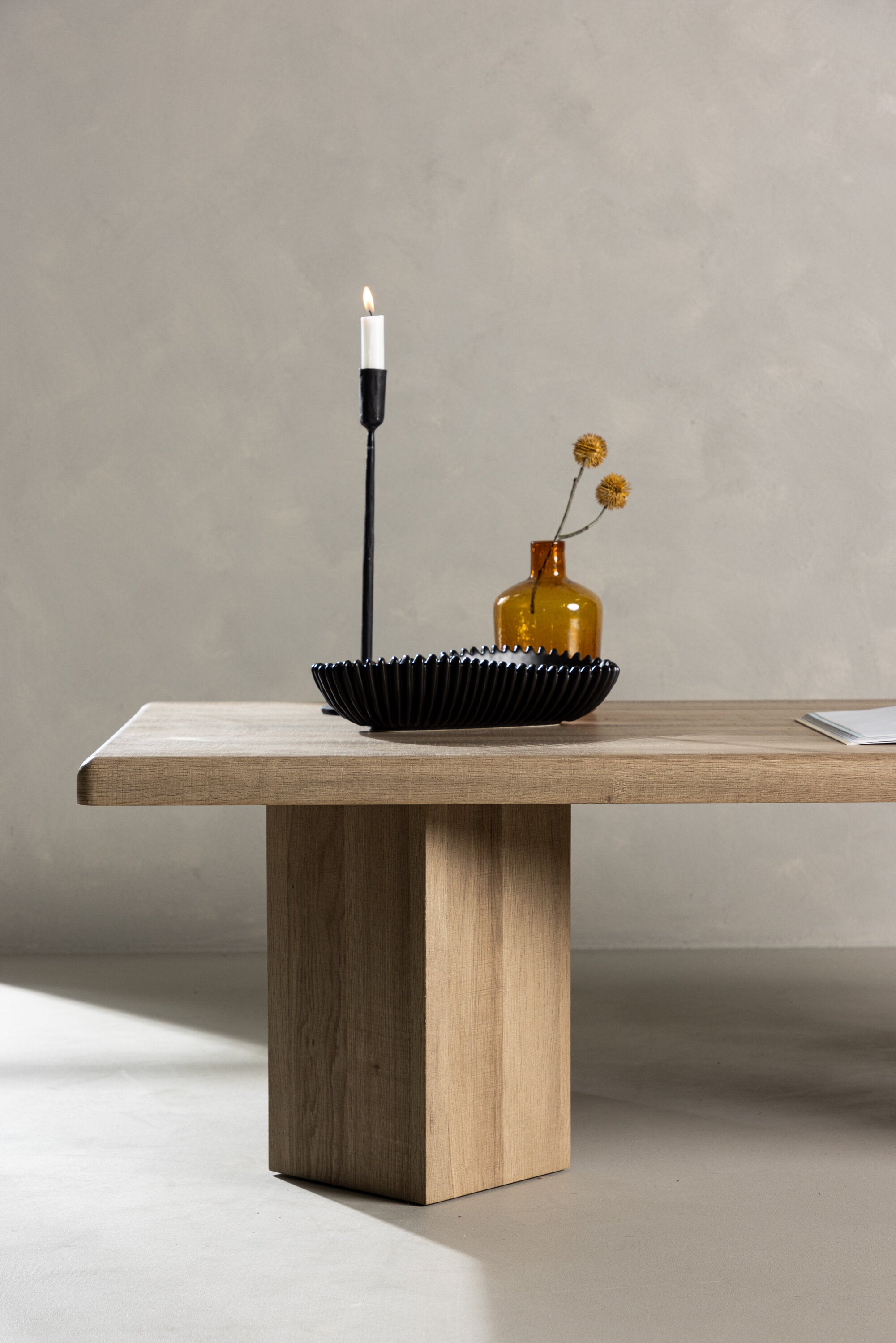 Lillehammer Coffee Tisch in Natur präsentiert im Onlineshop von KAQTU Design AG. Beistelltisch ist von Venture Home