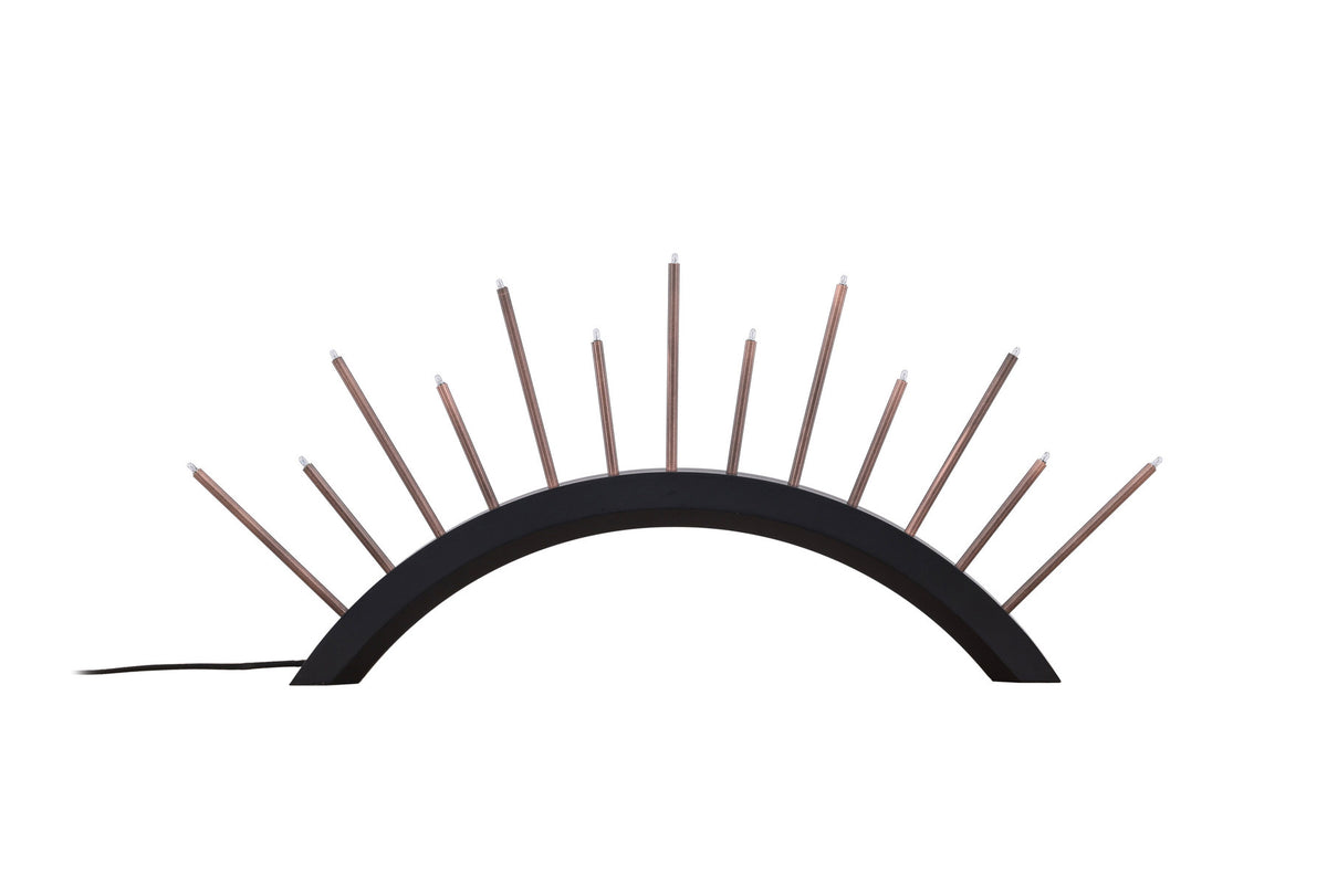 Björnrike Tischlampe in Schwarz präsentiert im Onlineshop von KAQTU Design AG. Tischleuchte ist von Venture Home