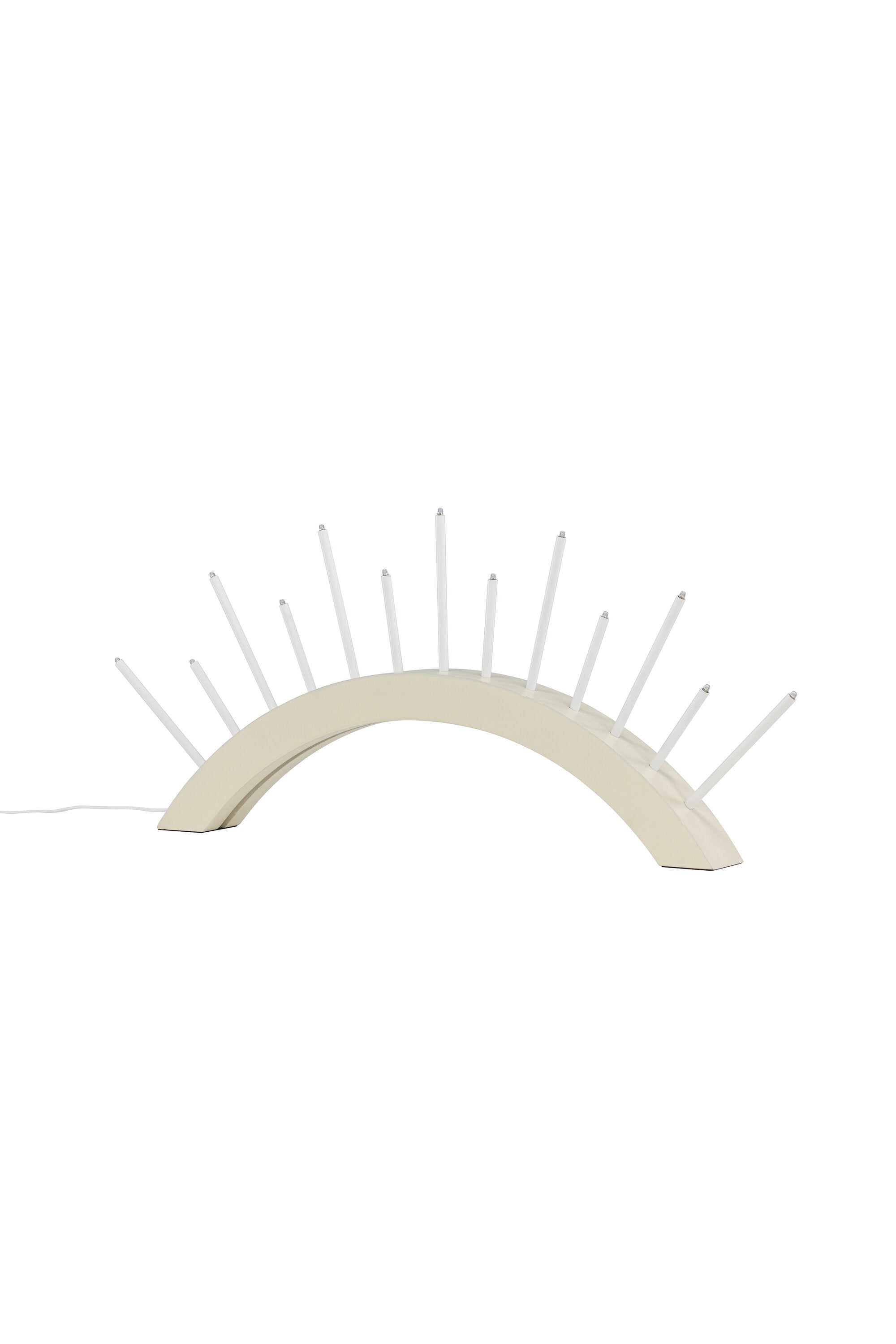 Björnrike Tischleuchte in Beige/Weiss präsentiert im Onlineshop von KAQTU Design AG. Tischleuchte ist von Venture Home