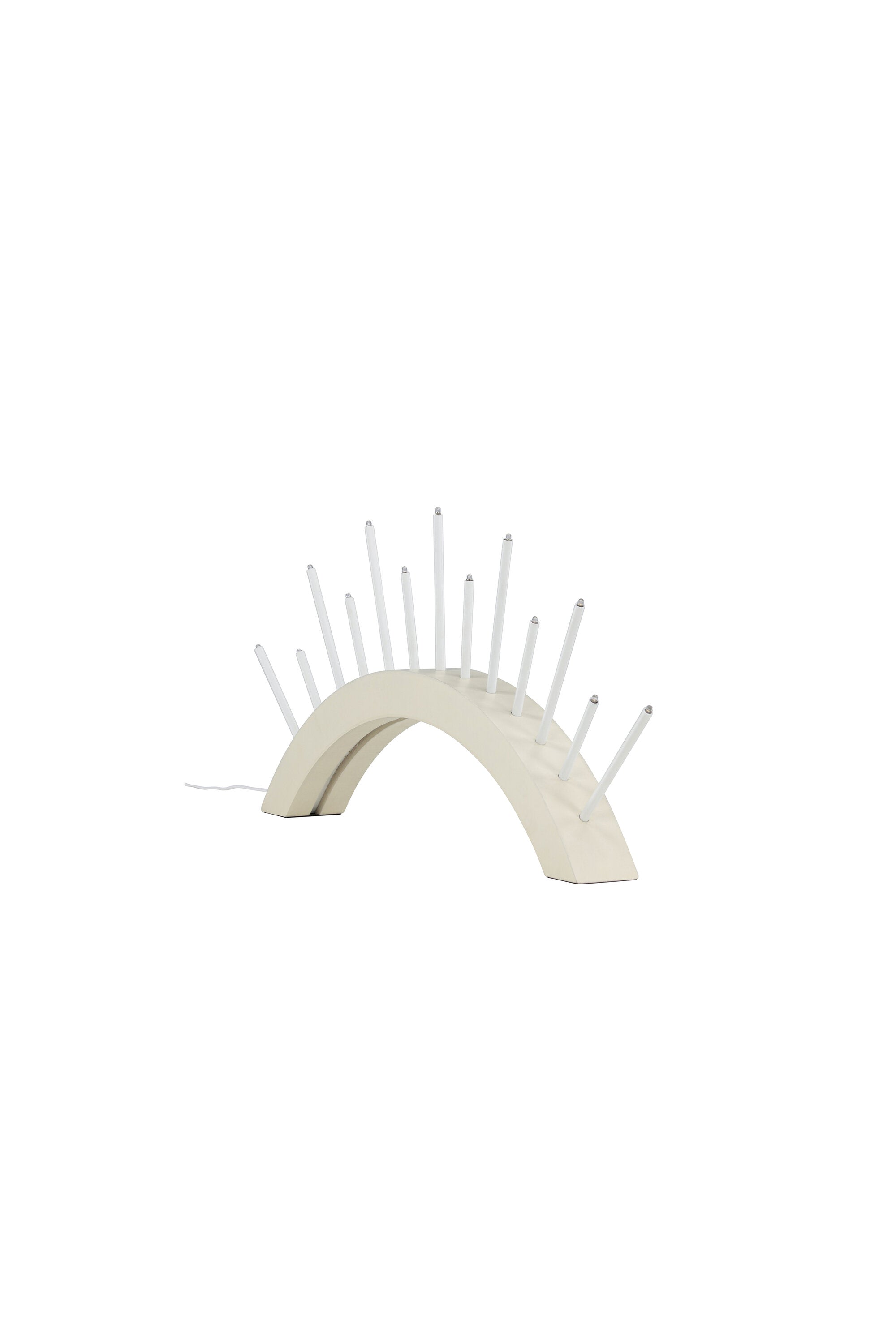 Björnrike Tischleuchte in Beige/Weiss präsentiert im Onlineshop von KAQTU Design AG. Tischleuchte ist von Venture Home