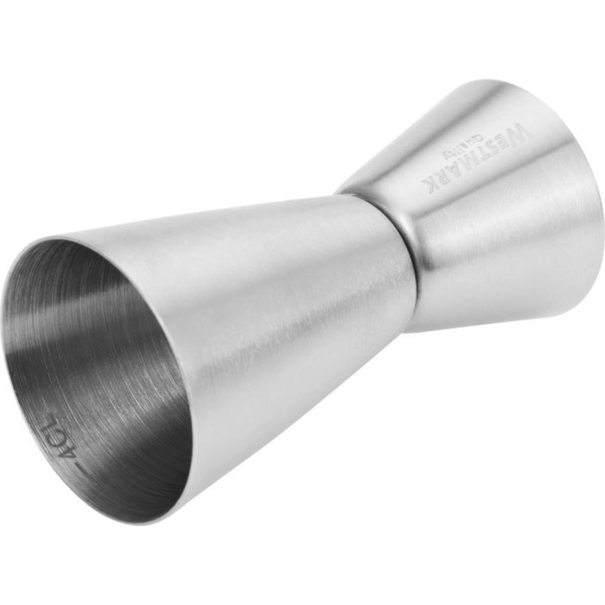 Hochwertiges Barmass von Westmark, misst 2 und 4 cl, perfekt für exakte Dosierung von Spirituosen und Cocktailzutaten.