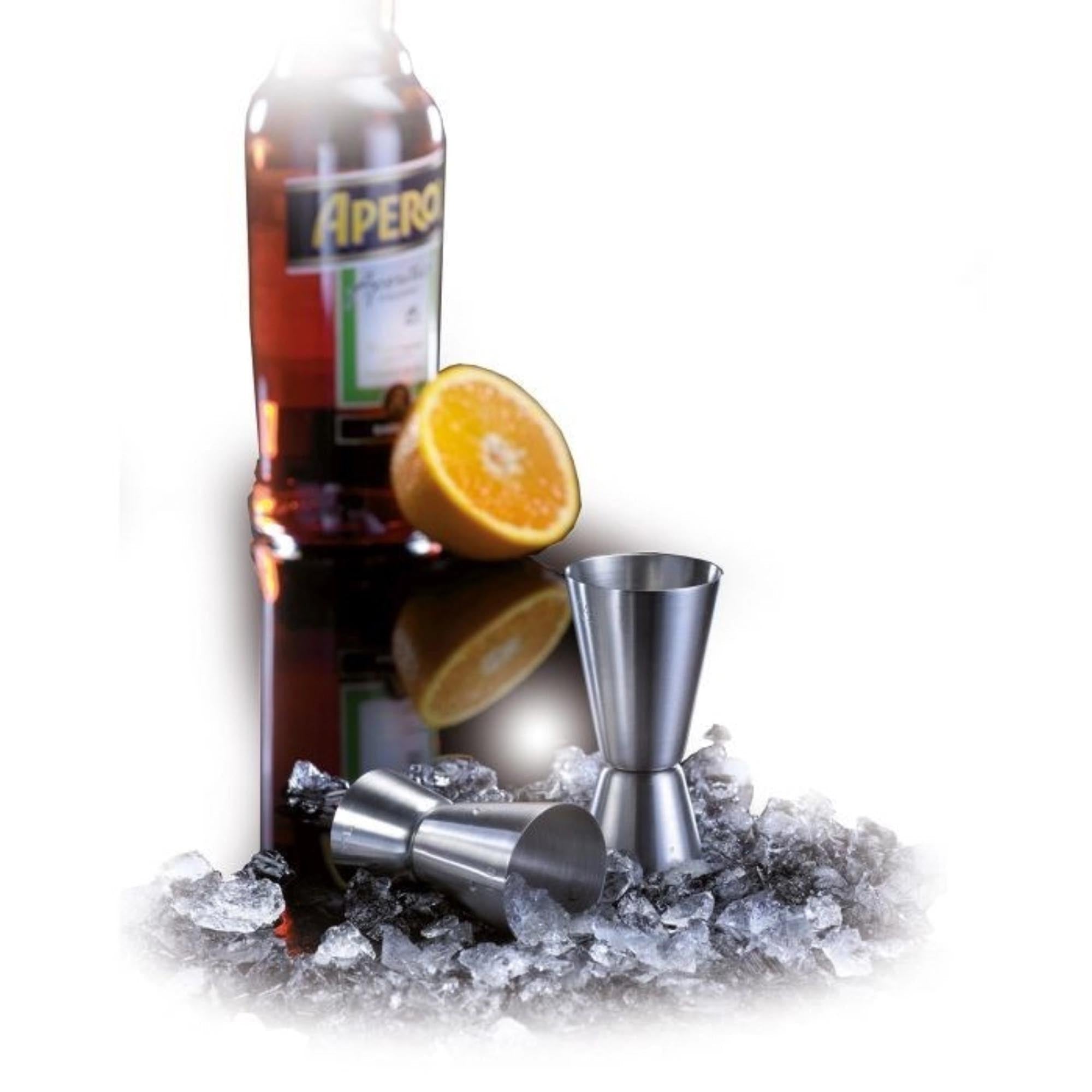 Praktisches Barmass von Westmark für 2 und 3 cl, ideal zum genauen Dosieren von Spirituosen und Cocktailzutaten.
