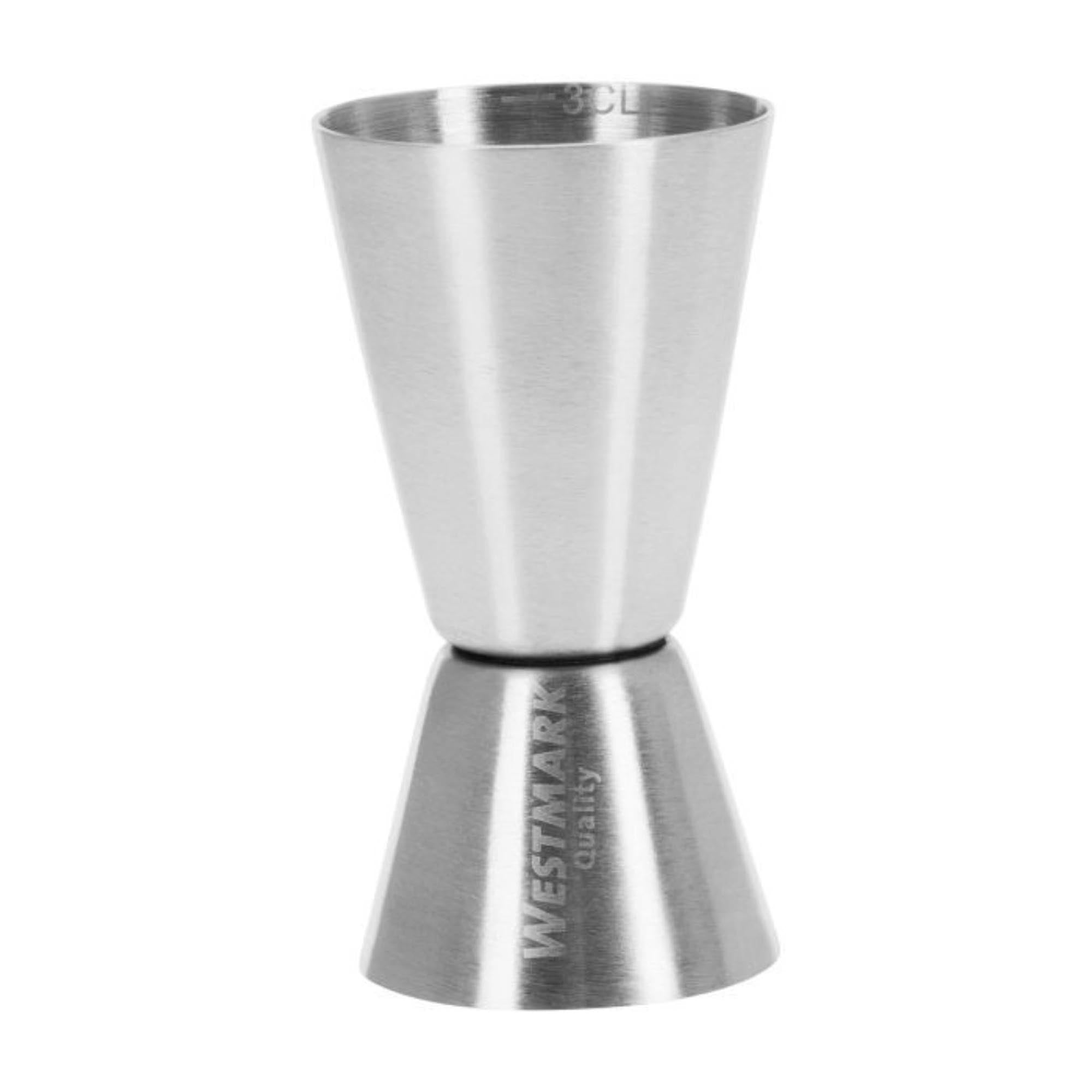 Barmass 2 und 3 cl in Silber präsentiert im Onlineshop von KAQTU Design AG. Barzubehör ist von Westmark