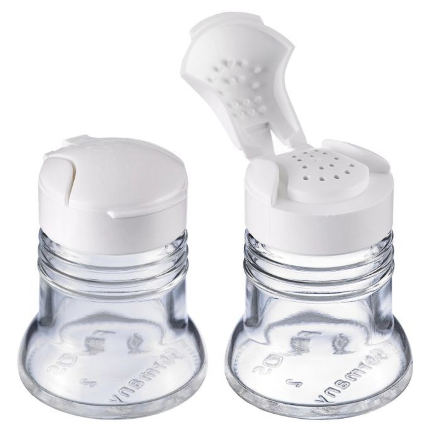 Praktisches 2-teiliges Set Universalstreuer Paris-Snap von Westmark, ideal für präzises Streuen von Gewürzen und Zutaten in der Küche.