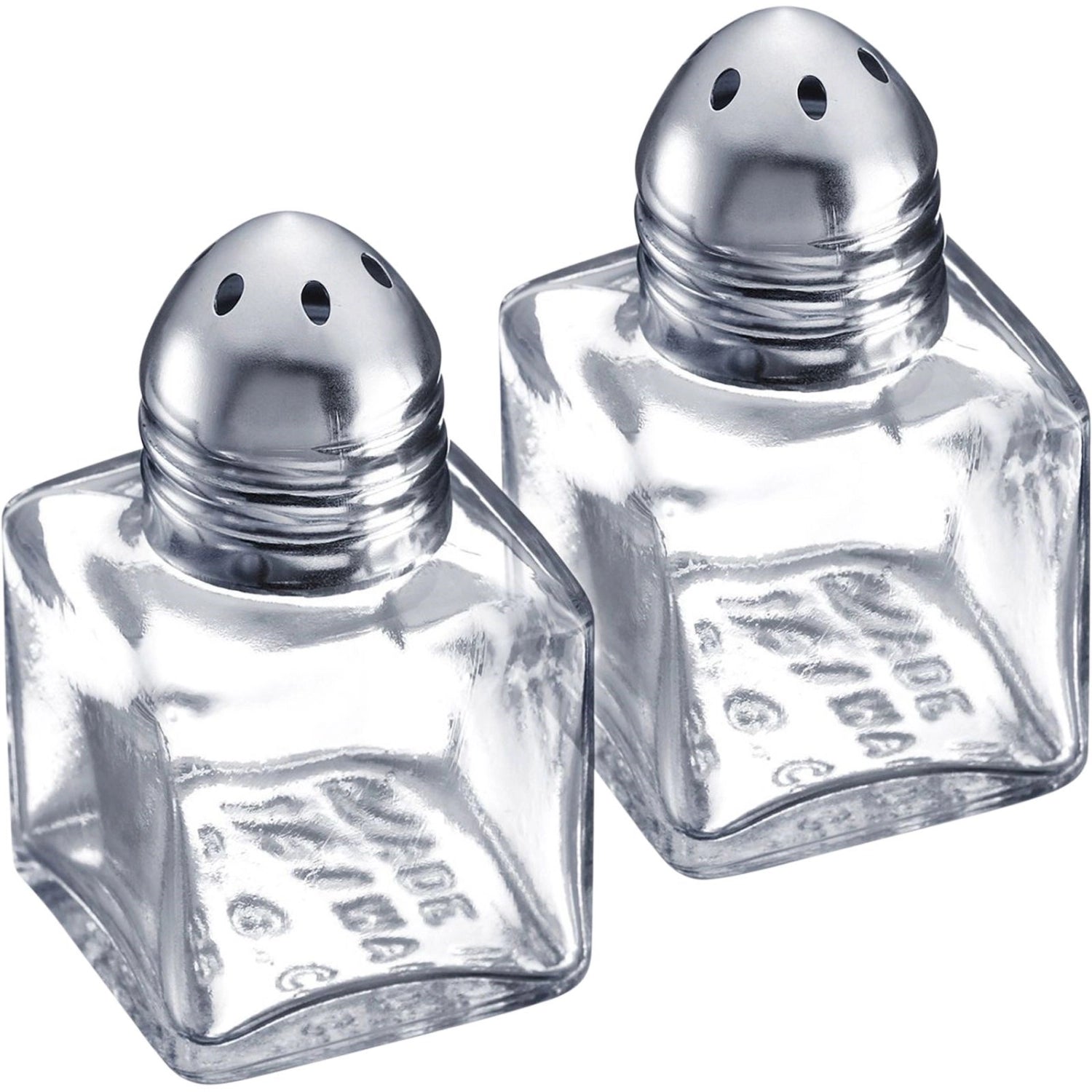 Praktisches 2-teiliges Set Mini-Universalstreuer von Westmark, perfekt für präzises Würzen von Speisen und ideal für den täglichen Gebrauch.