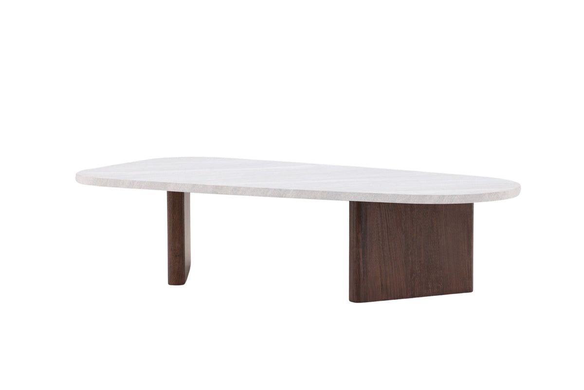 Grönvik Sofatisch in Hellgrau/ Mokka präsentiert im Onlineshop von KAQTU Design AG. Beistelltisch ist von Venture Home