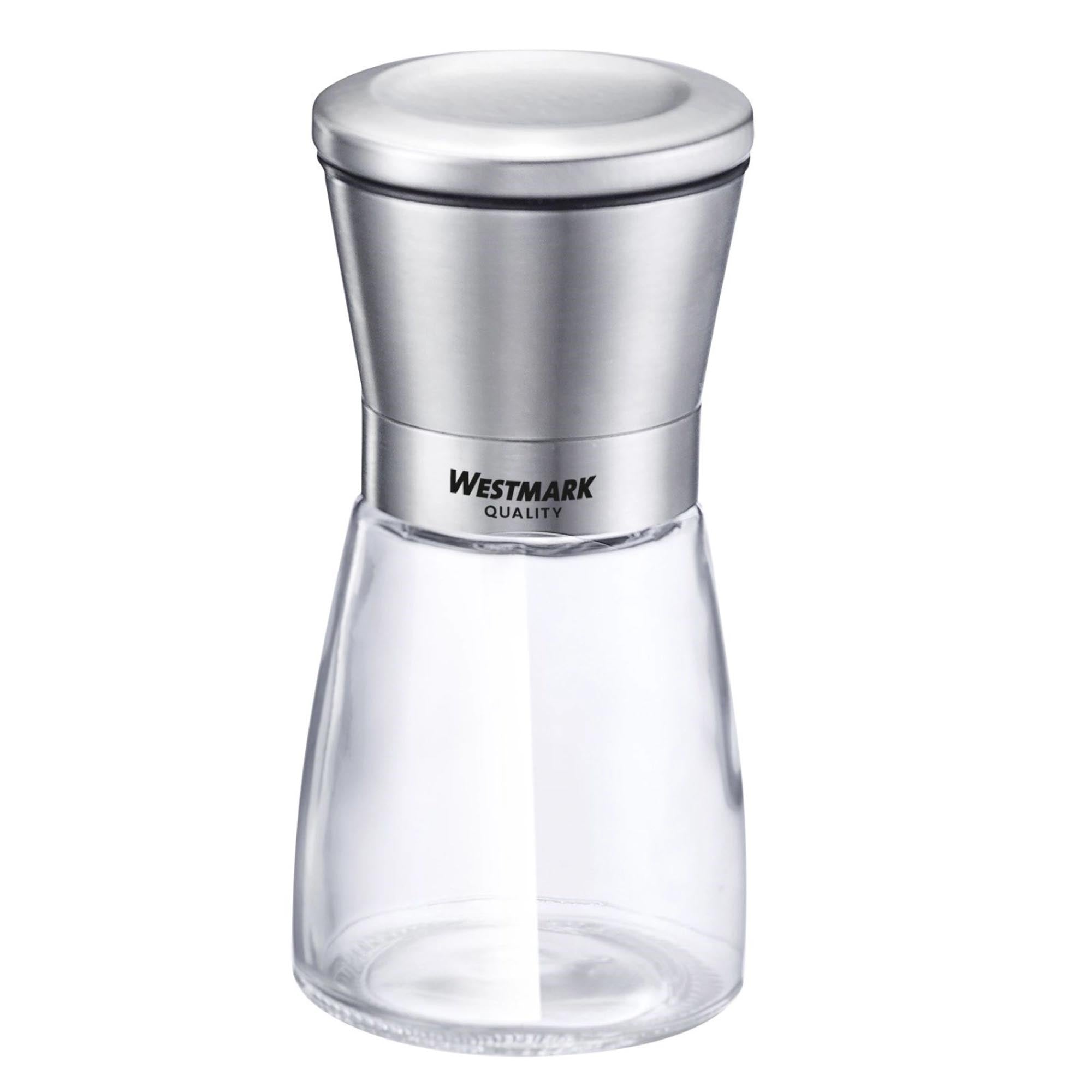 Gewürzmühle Edelstahl in Silber präsentiert im Onlineshop von KAQTU Design AG. Salz & Pfeffer ist von Westmark