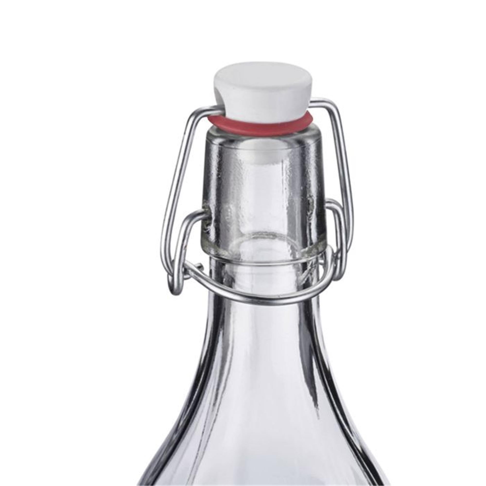 Stilvolle 1-Liter-Bügelverschlussflasche von Westmark, ideal für Getränkeaufbewahrung, robust und vielseitig einsetzbar.