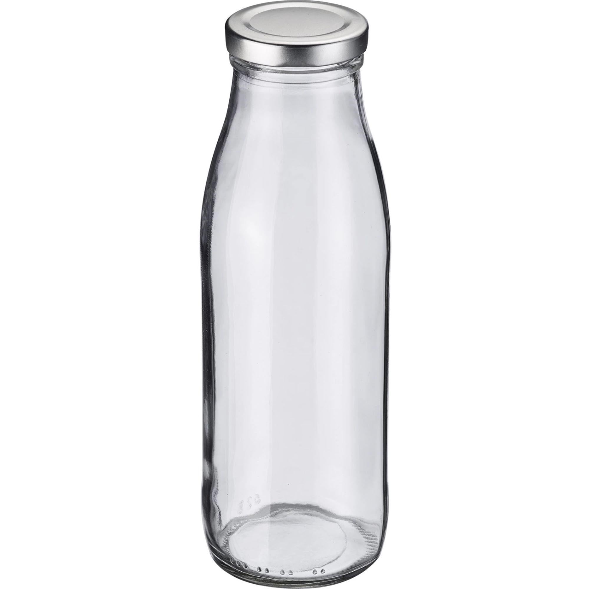 Milch-und Saftflasche 500ml, rund