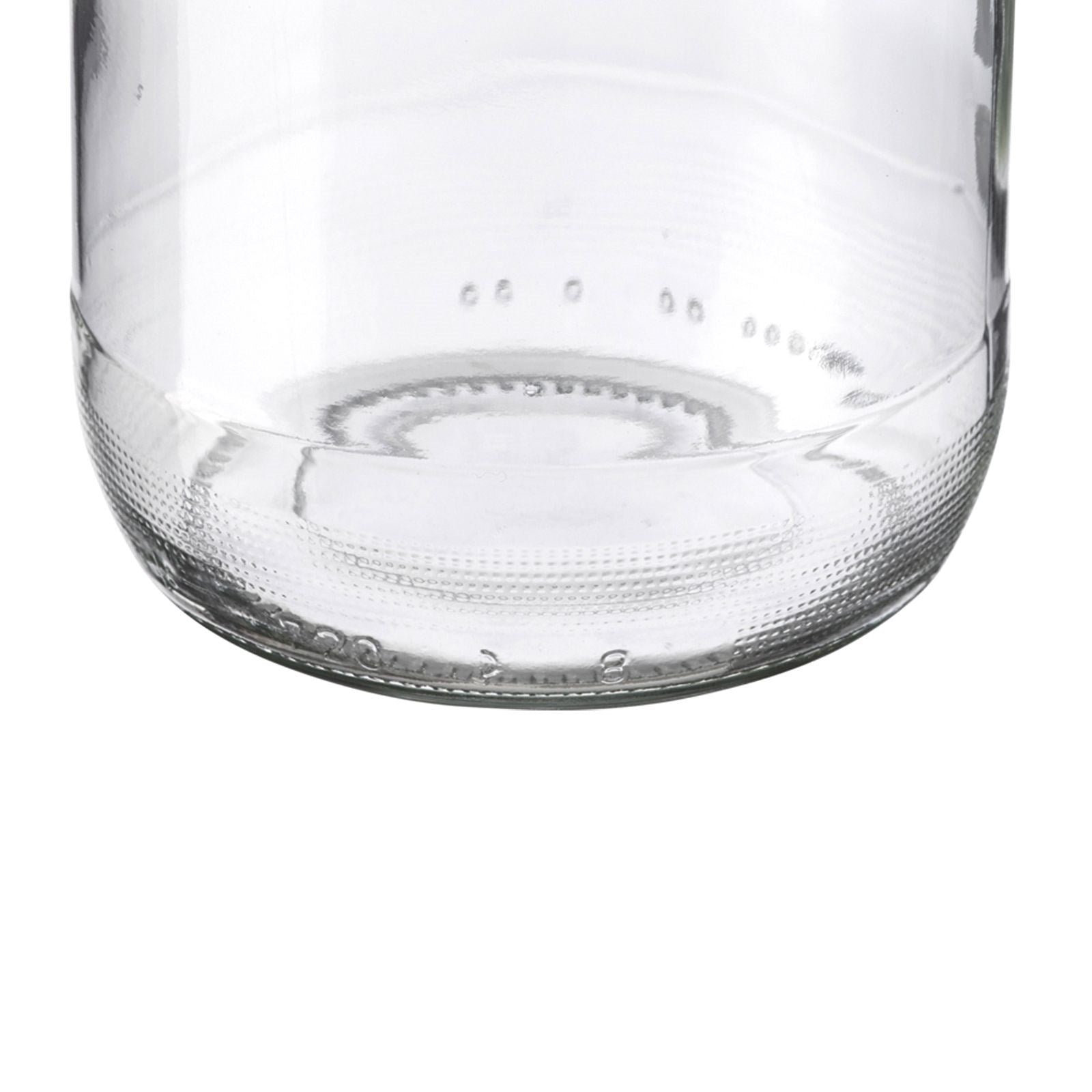 Rundes Glasgefäß 720ml, Ø82mm, ideal für Einmachen, Aufbewahrung und mehr, hochwertige Verarbeitung von Westmark.
