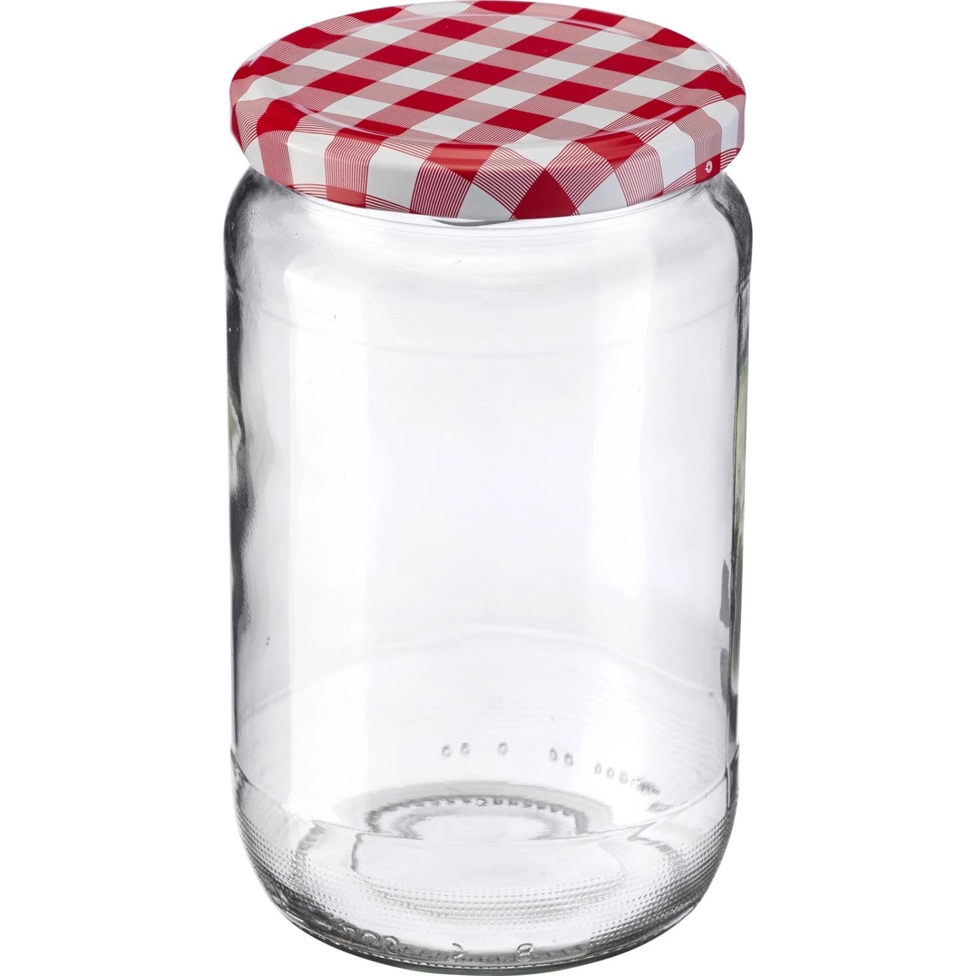 Glas rund 720ml, D82 mm in Transparent präsentiert im Onlineshop von KAQTU Design AG. Aufbewahrungsbehälter ist von Westmark