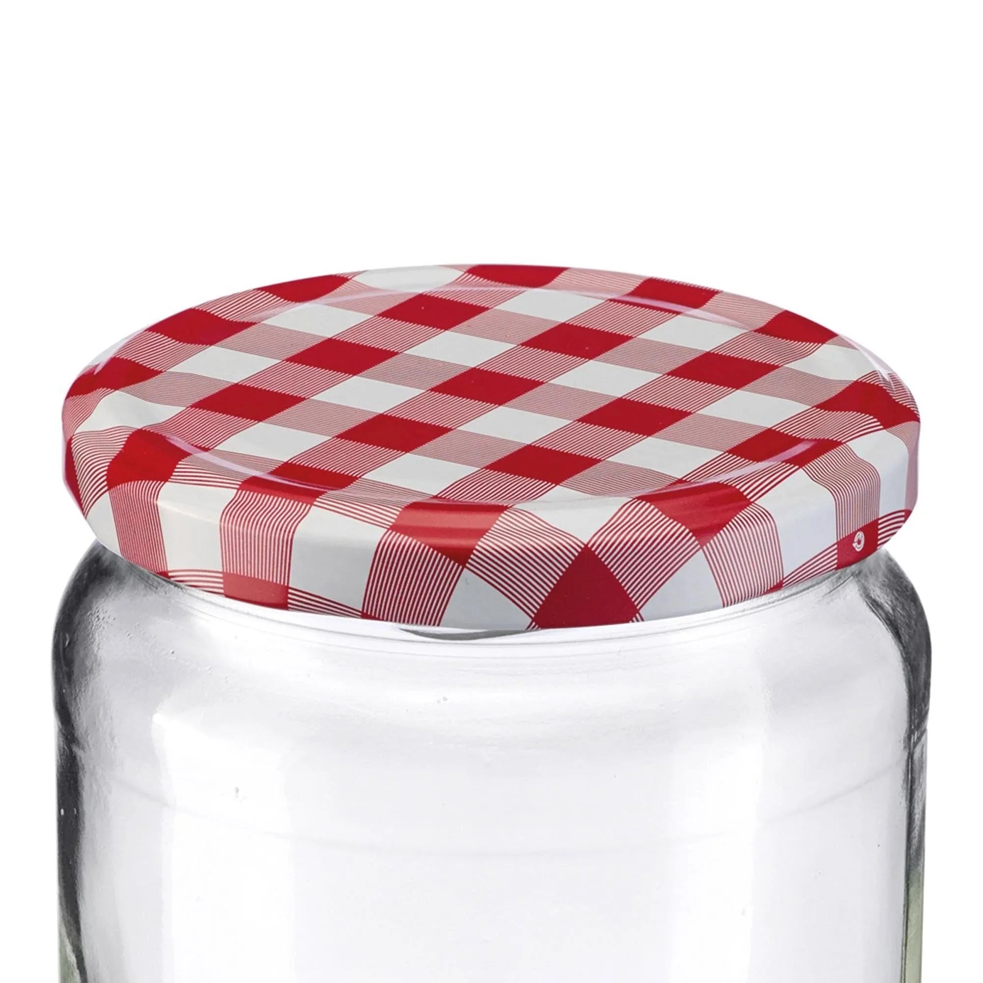 Rundes Glas mit 720ml Volumen, 82mm Durchmesser, ideal für Aufbewahrung und Konservierung, von Westmark.