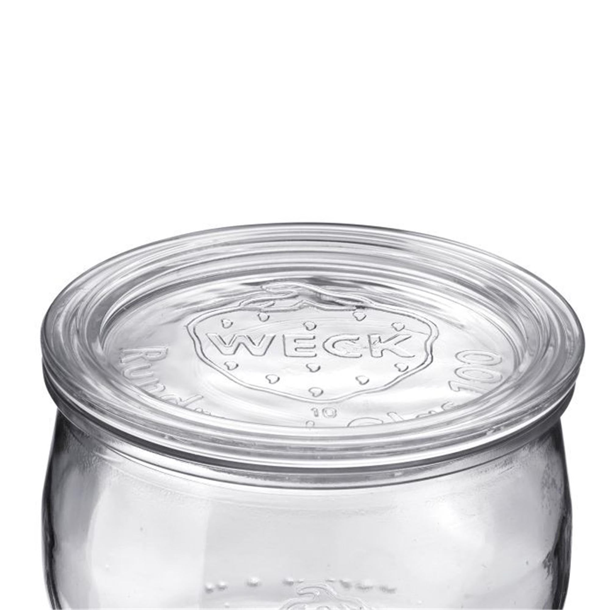 Das Weck Glas Tulpe 500ml, Ø100mm, ideal für Einmachen, Aufbewahren und Servieren. Hochwertig, vielseitig und stilvoll.