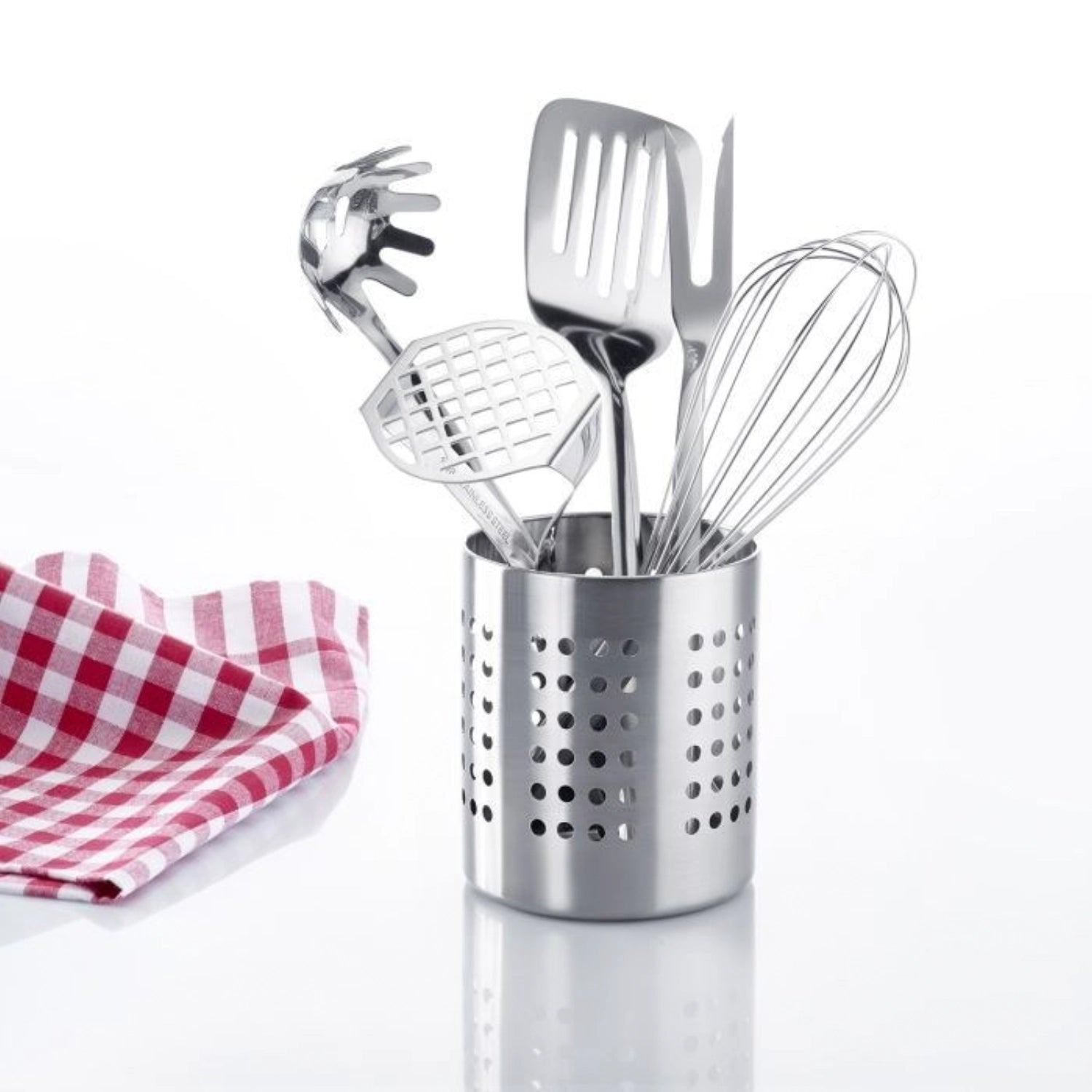 Robuster Besteckkorb von Westmark mit 120 mm Durchmesser, perfekt für die ordentliche und kompakte Aufbewahrung von Besteck in Haushalten und Gastronomiebetrieben.