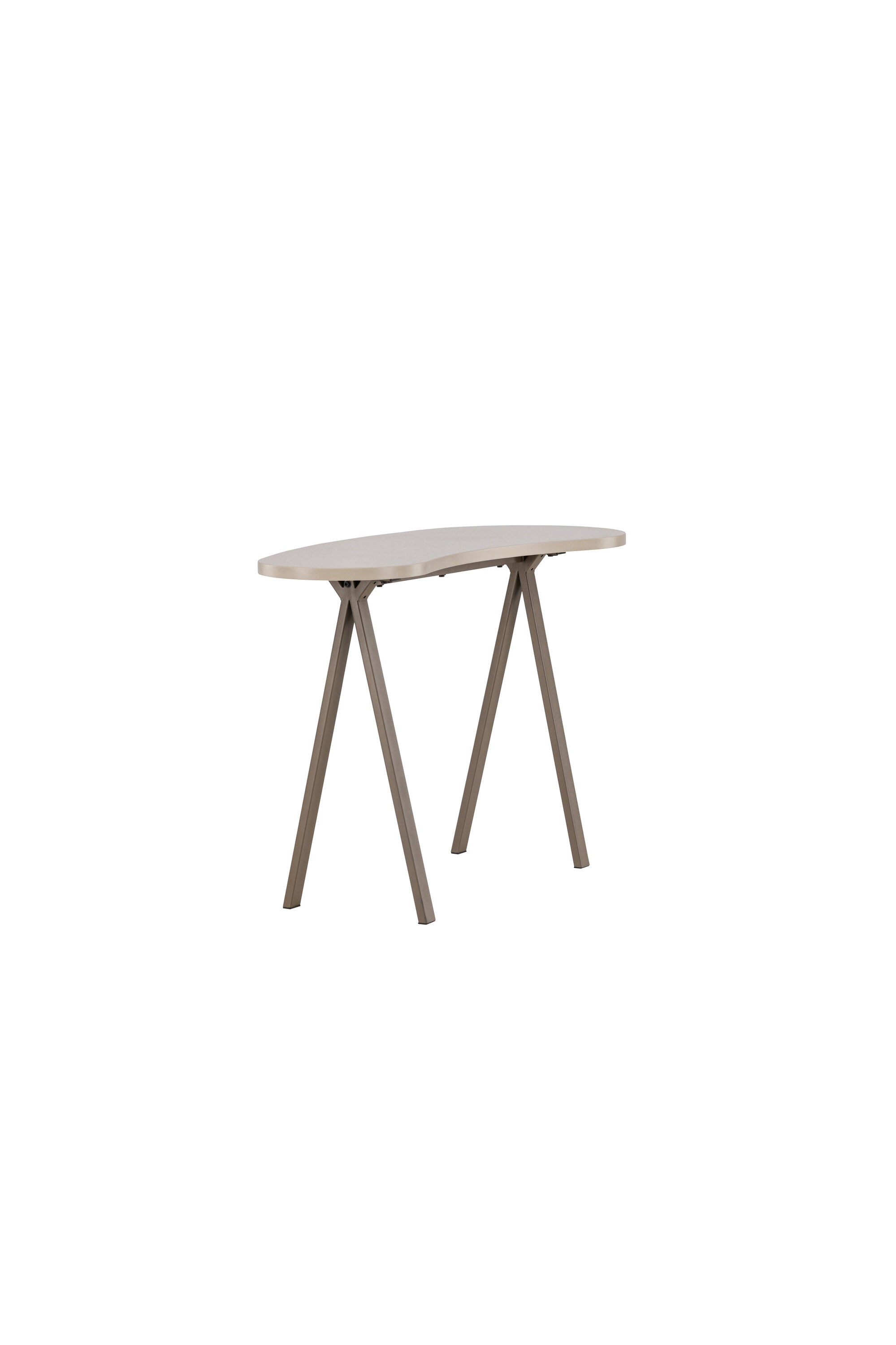 Holmestrand Tisch in Dunkelbraun/ Hellbraun präsentiert im Onlineshop von KAQTU Design AG. Schreibtisch ist von Venture Home