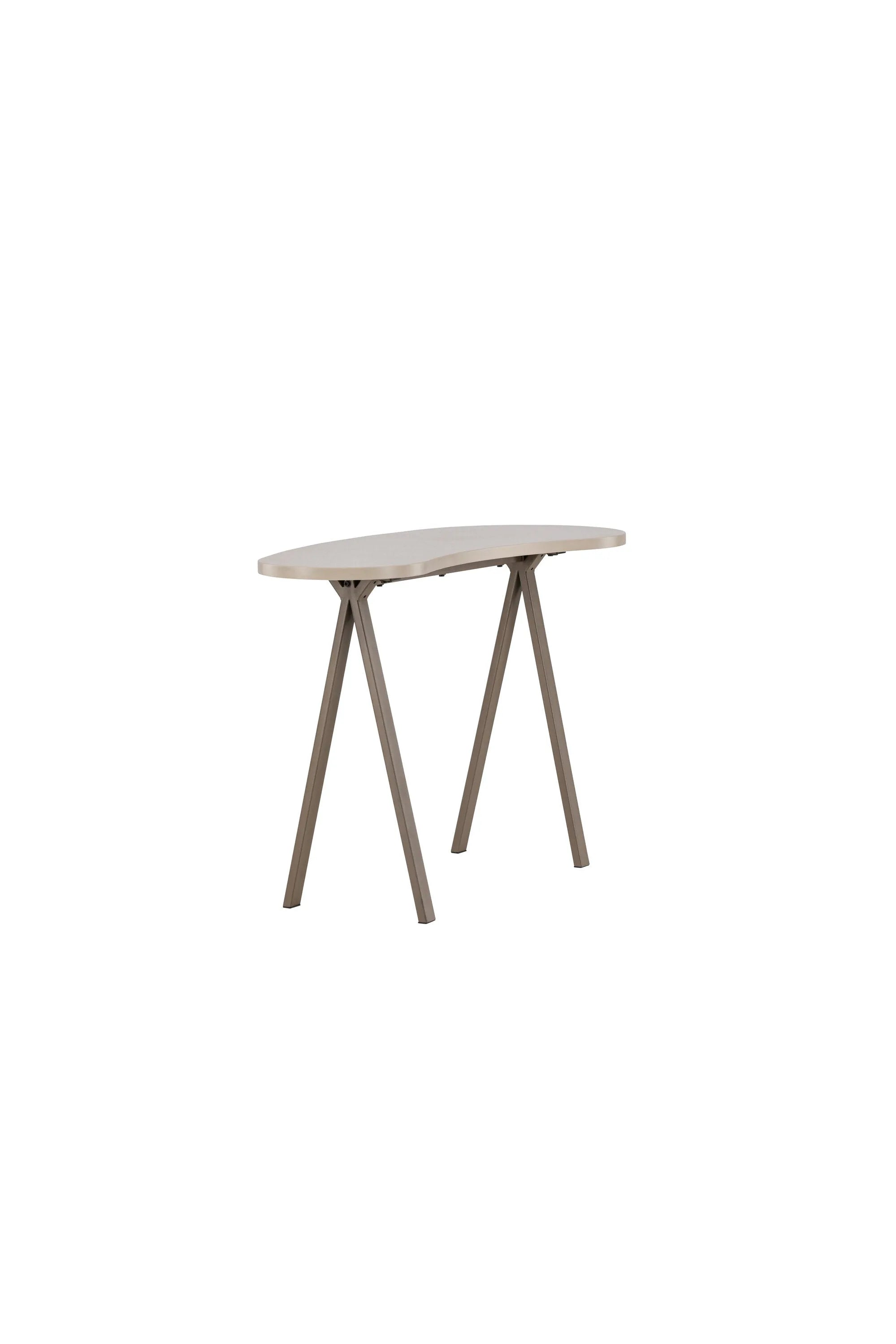 Holmestrand Tisch in Dunkelbraun/ Hellbraun präsentiert im Onlineshop von KAQTU Design AG. Schreibtisch ist von Venture Home