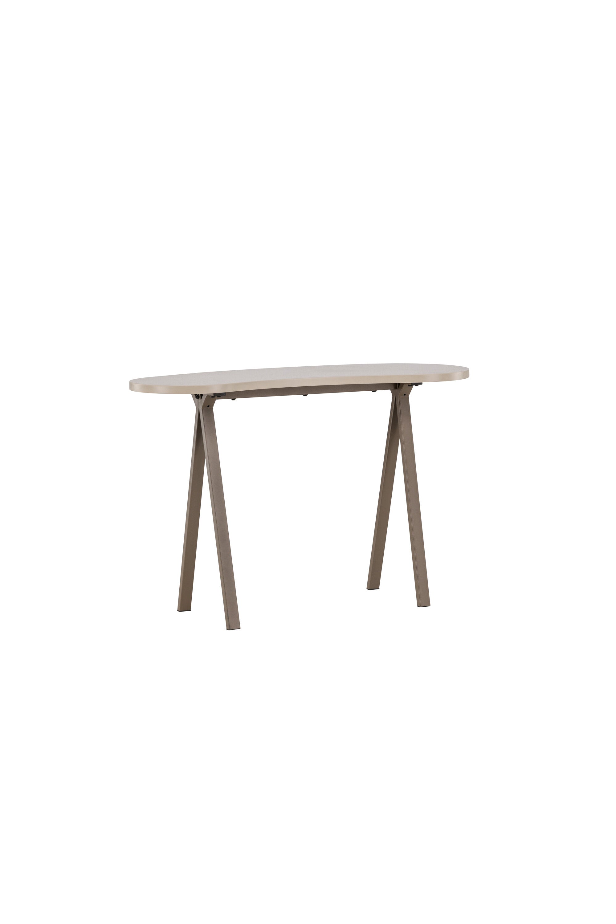 Holmestrand Tisch in Dunkelbraun/ Hellbraun präsentiert im Onlineshop von KAQTU Design AG. Schreibtisch ist von Venture Home