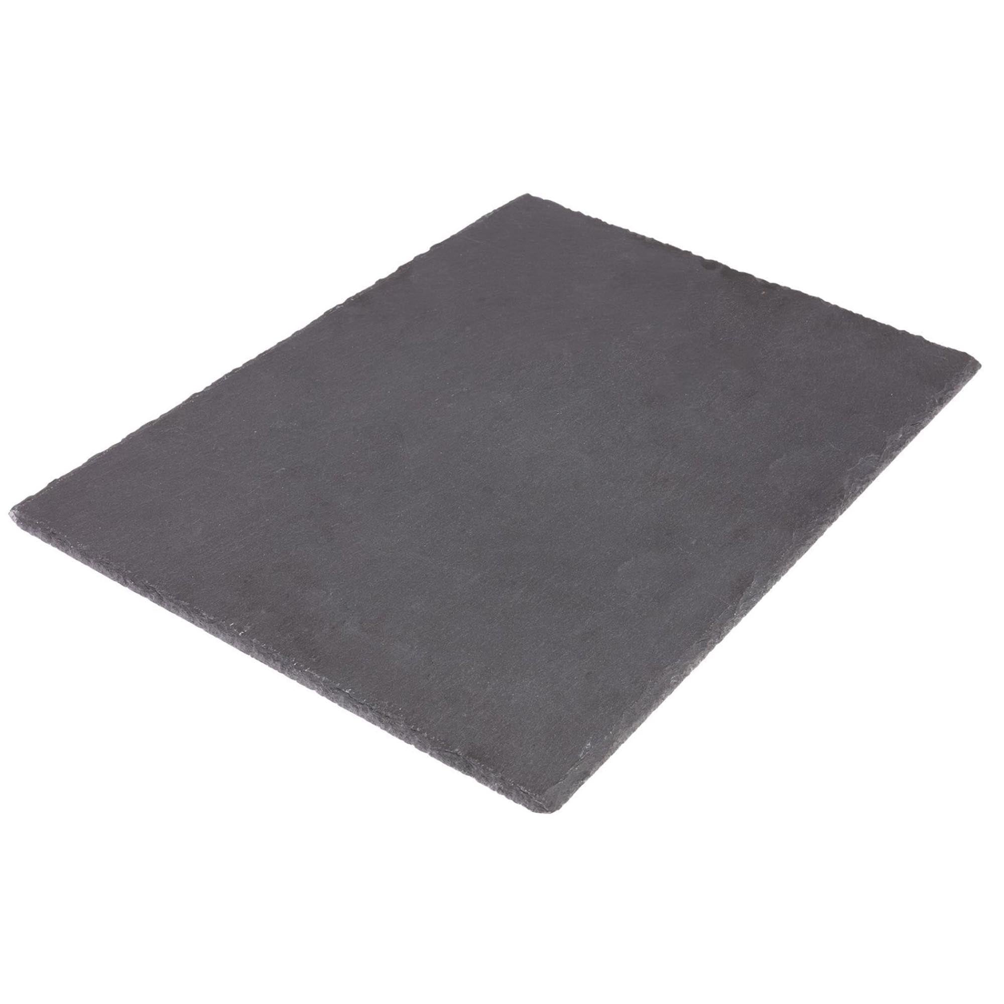 Naturschieferplatte Tapas u. Friends, 40 x 30cm, sb in Schwarz präsentiert im Onlineshop von KAQTU Design AG. Platte ist von Westmark