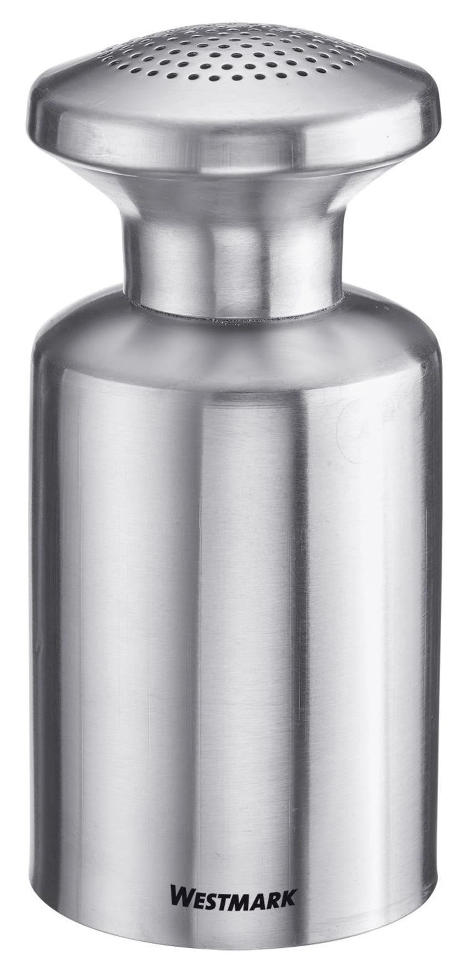 Gastro Salzstreuer aus Edelstahl Alpha, 500ml in Silber präsentiert im Onlineshop von KAQTU Design AG. Salz & Pfeffer ist von Westmark