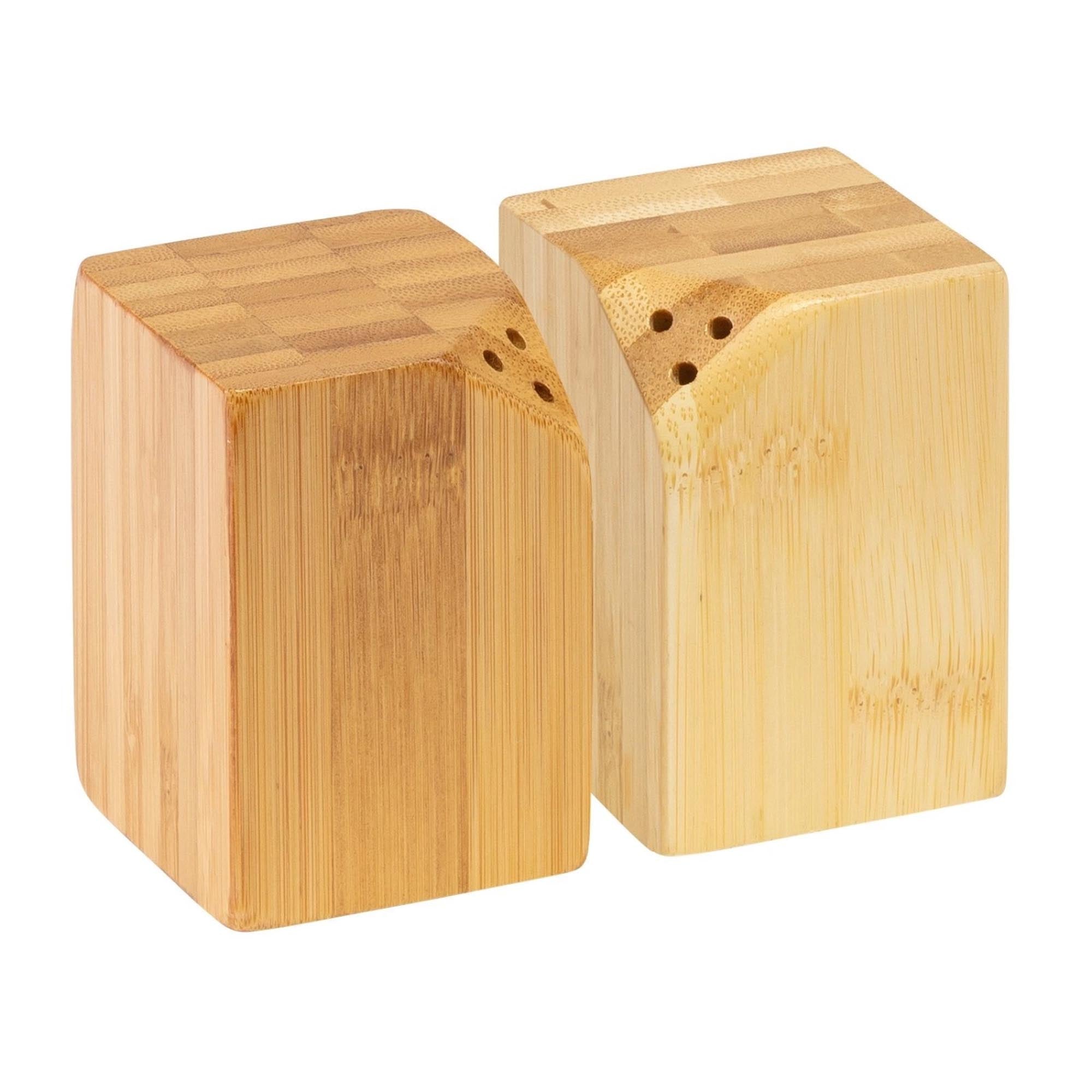 Entdecken Sie das 2er Set Salz- und Pfefferstreuer Tapas u. Friends von Westmark. Aus Glas und Bambus, ideal für stilvolle Tischdekoration.