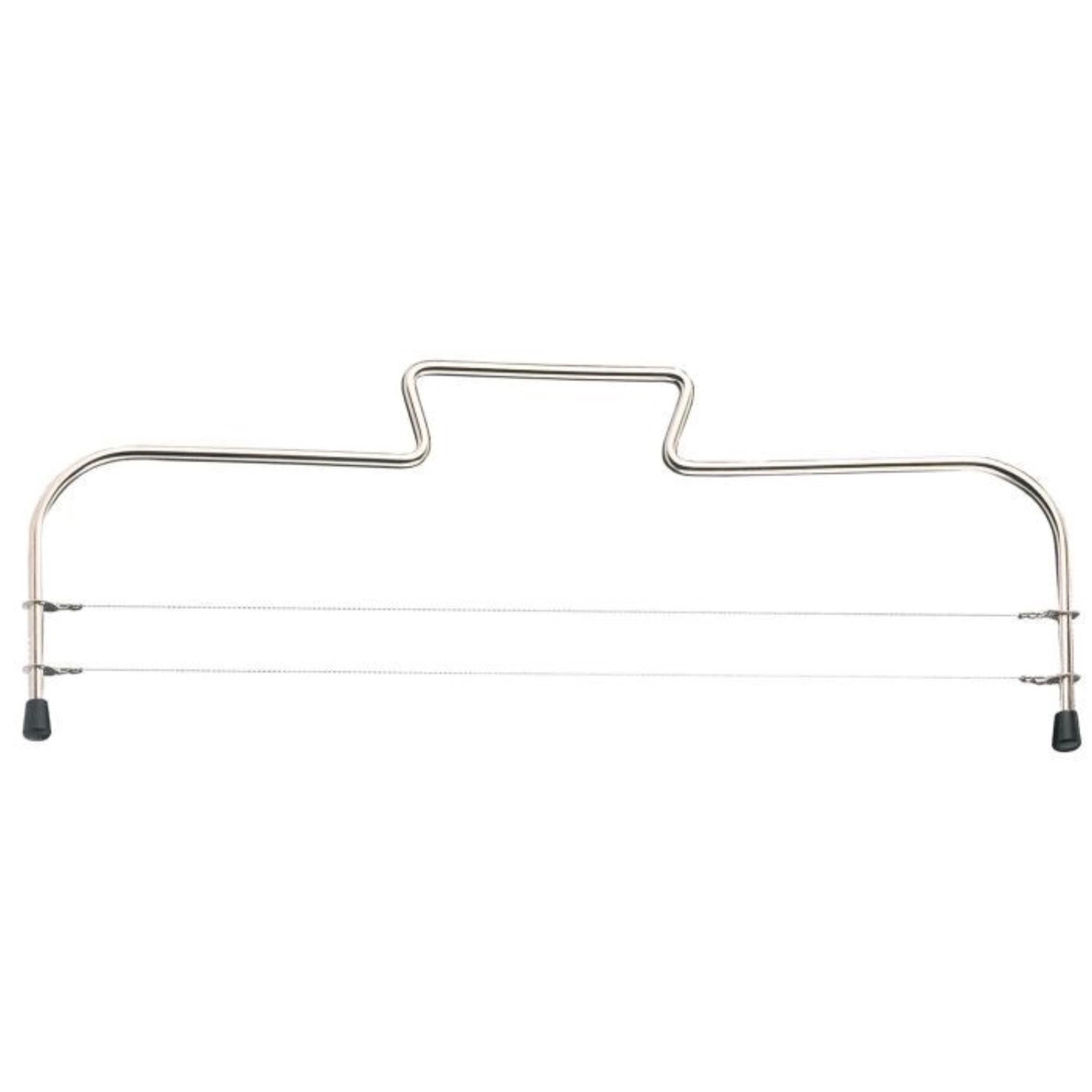 Der Tortenbodenteiler Simplex-Duo von Westmark schneidet Tortenböden präzise in gleichmäßige Schichten. Hochwertiger Edelstahl, individuell einstellbare Dicke und ergonomisches Design machen ihn zum unverzichtbaren Backutensil für perfekte Schichttorten.