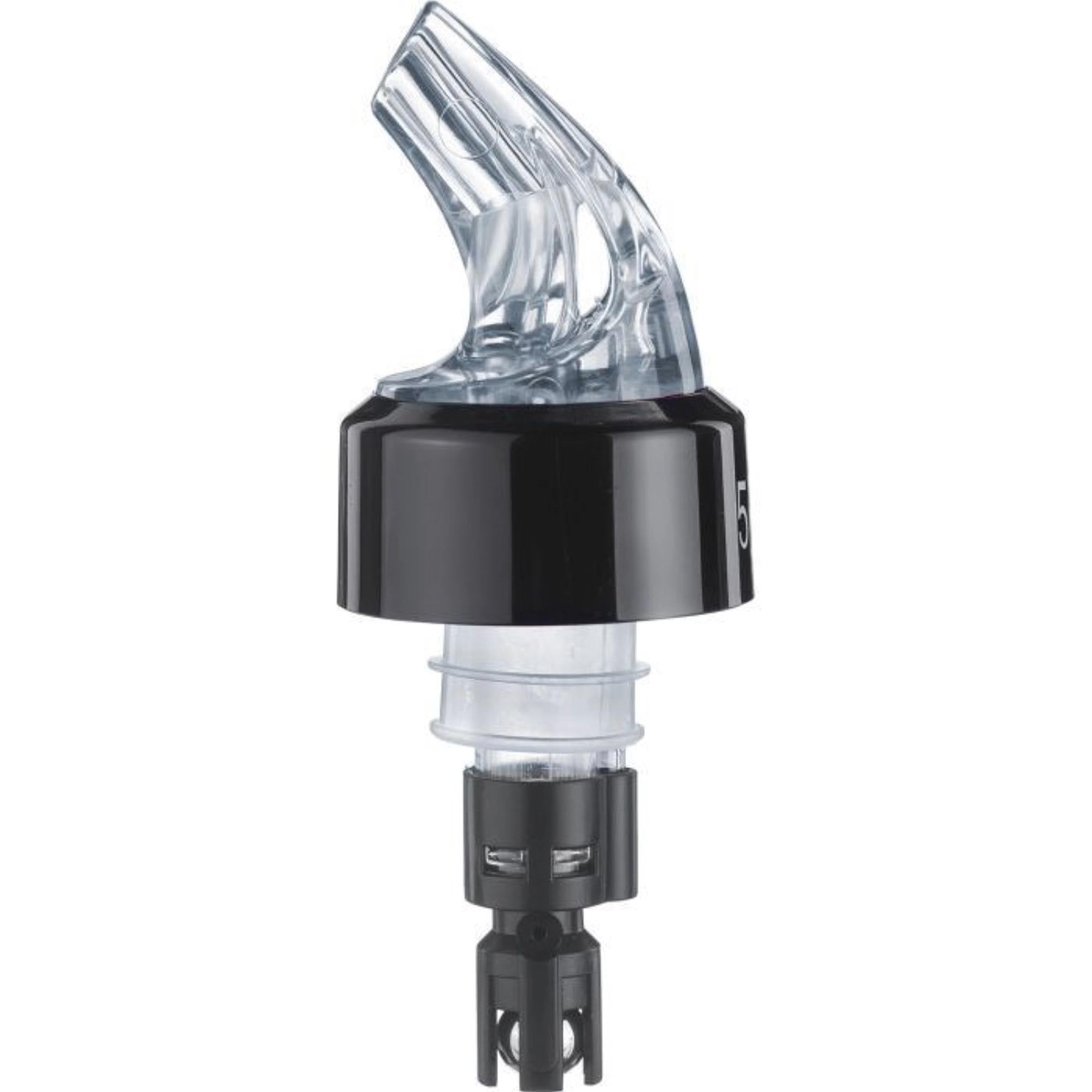 Dosierausgießer Auto-Pour 5,0 cl, glasklar in Schwarz präsentiert im Onlineshop von KAQTU Design AG. Barzubehör ist von Westmark