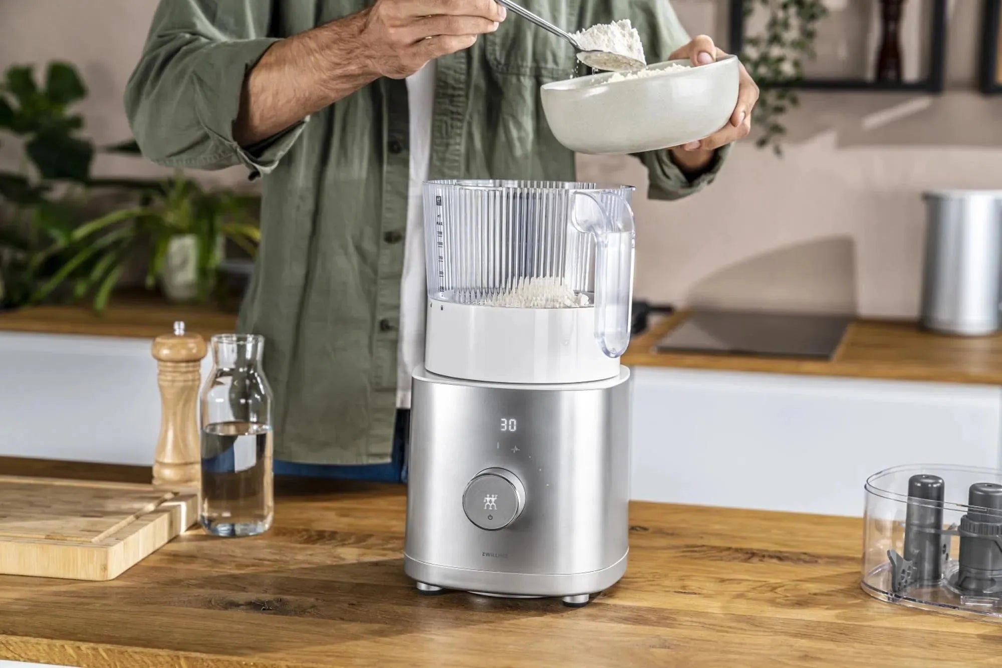 Enfinigy Food Processor für Power Blender PRO silber - KAQTU Design