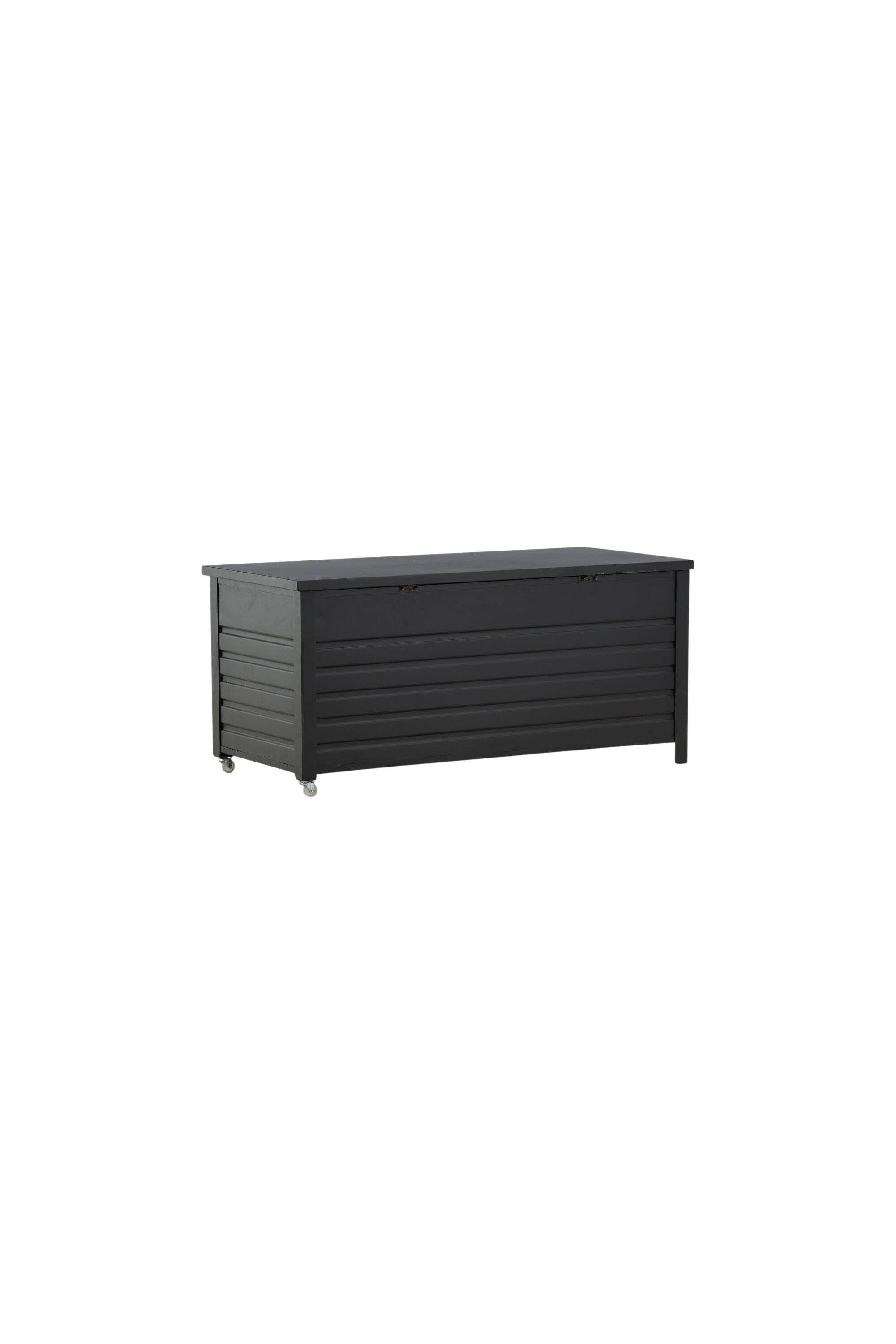 Die Elsa Kissenbox von Venture Home kombiniert modernes Design mit praktischer Aufbewahrung für Kissen und Gartenaccessoires.