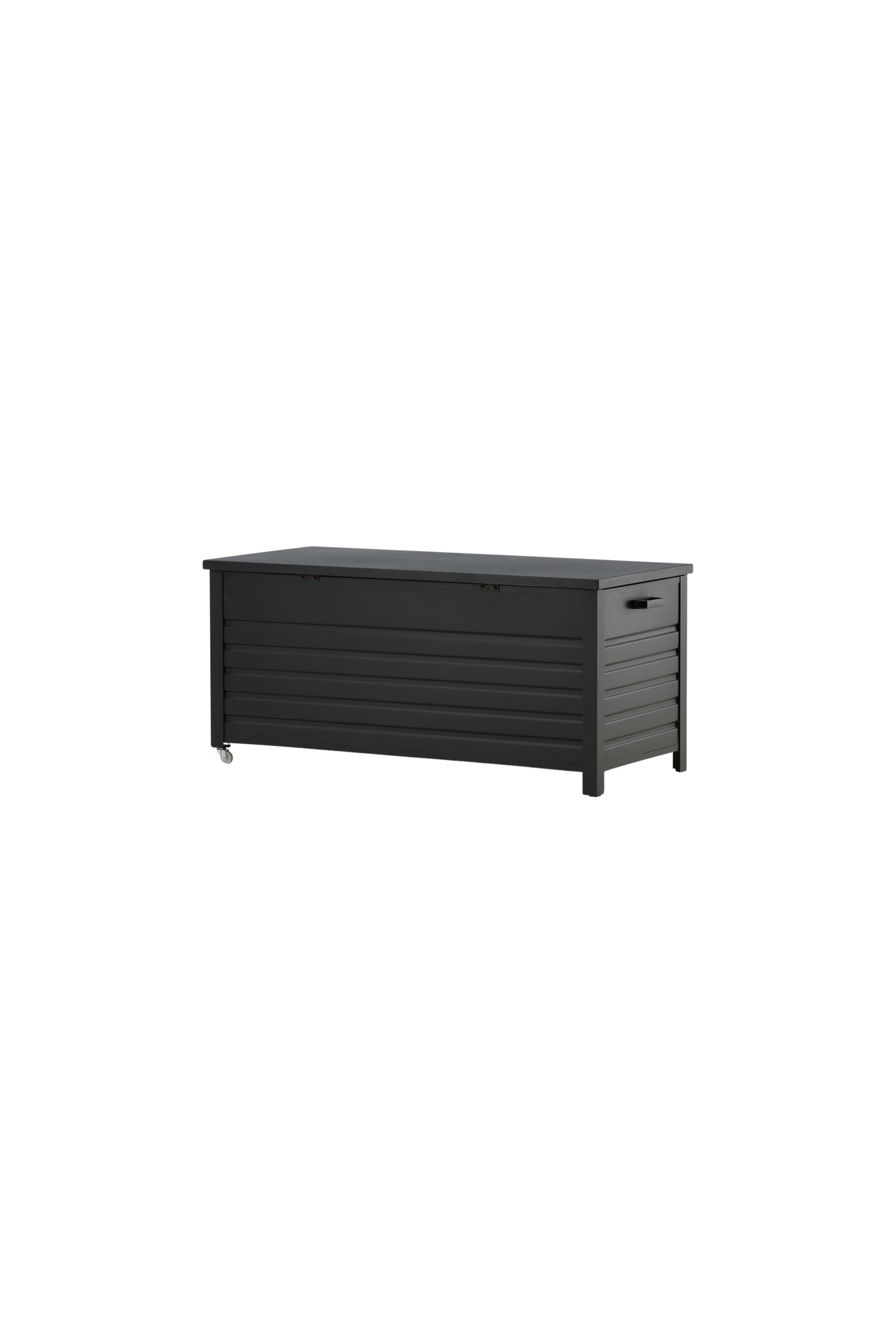 Die Elsa Kissenbox von Venture Home kombiniert modernes Design mit praktischer Aufbewahrung für Kissen und Gartenaccessoires.