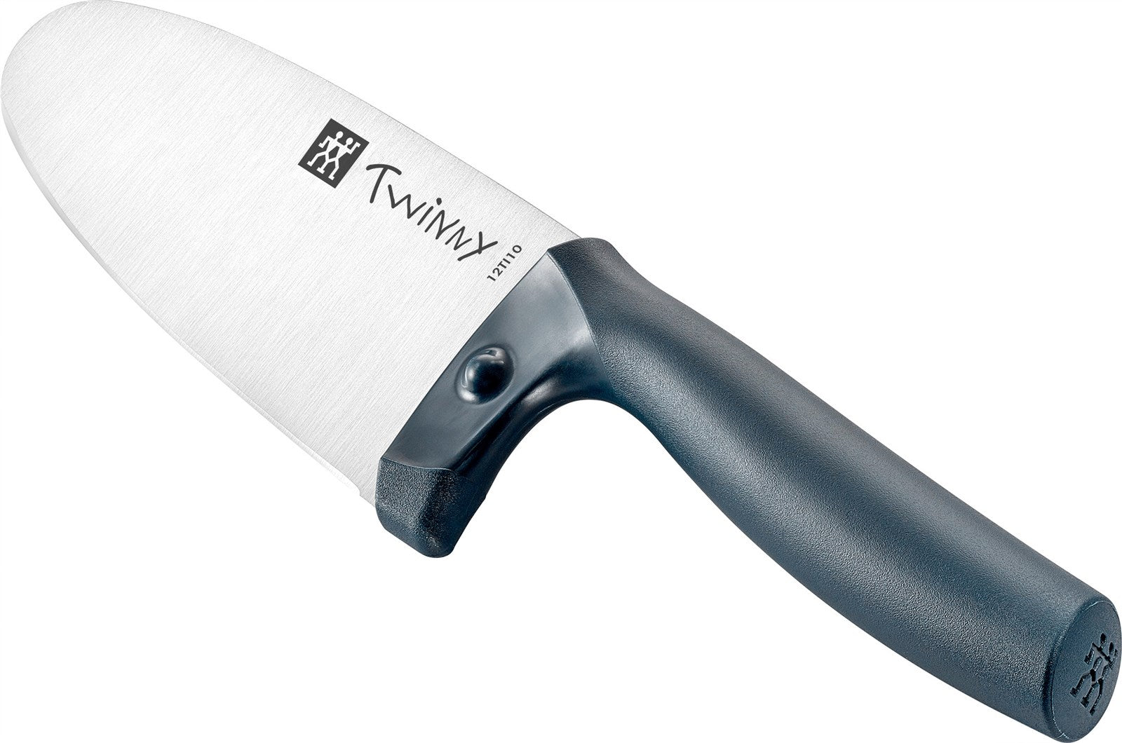 Das Zwilling Twinny Kinderkochmesser, 10 cm, blau, ist perfekt für Kinder, sicher und fördert das Kochen mit Spaß und Kreativität.