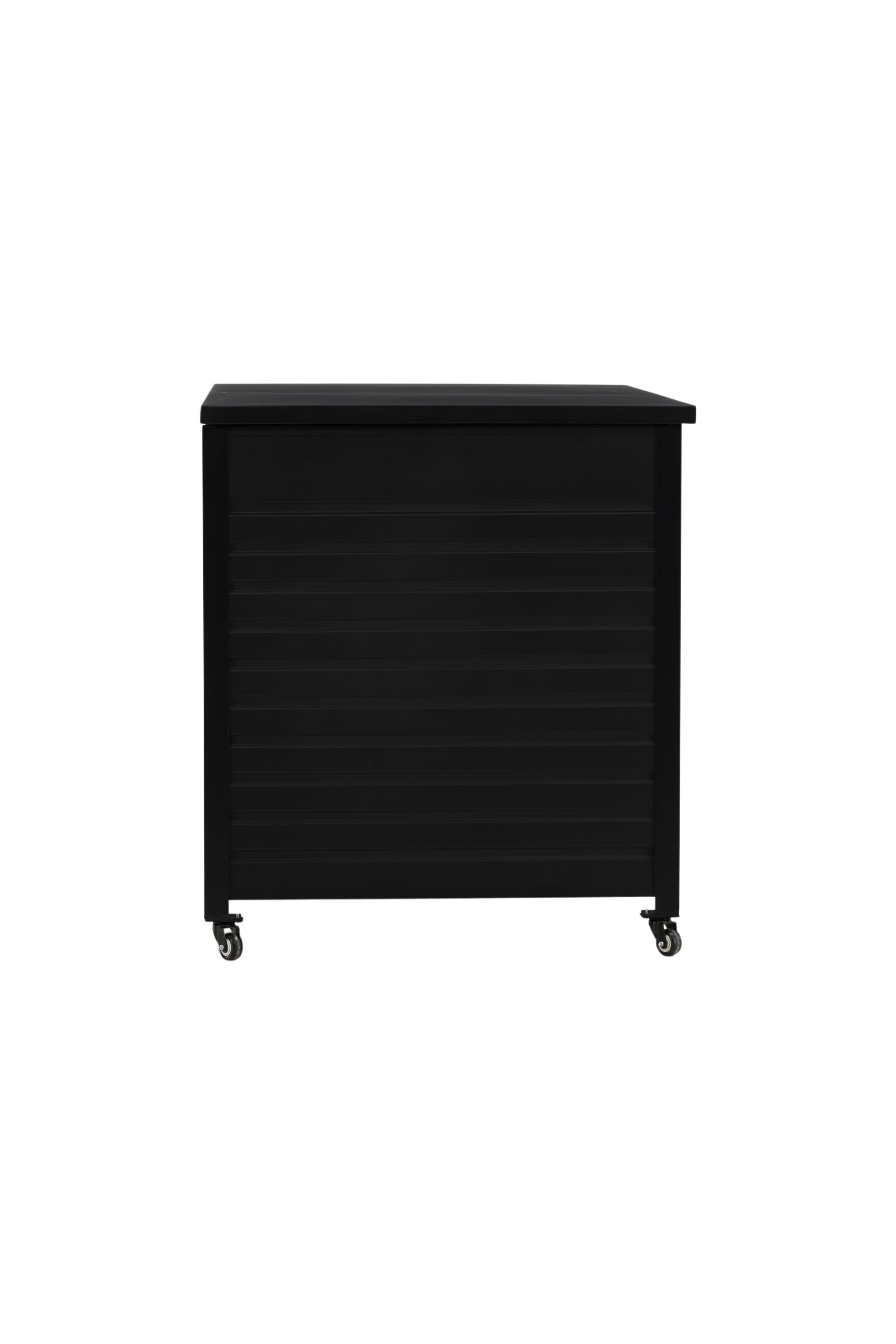 Die Tiana Kissenbox von Venture Home: stilvolle, wetterfeste Aluminium-Aufbewahrung für Ihre Outdoor-Accessoires.