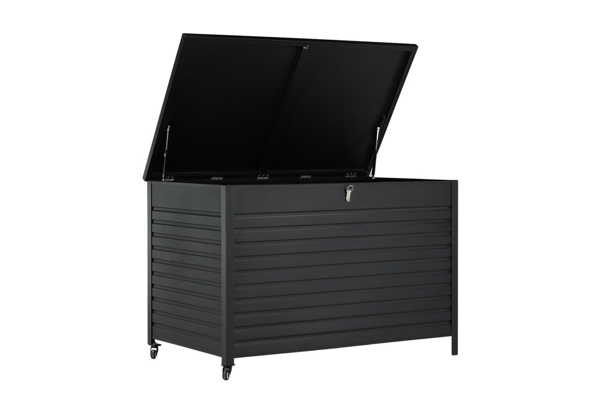 Tiana Kissenbox in Black präsentiert im Onlineshop von KAQTU Design AG. Outdoor Zubehör ist von Venture Home
