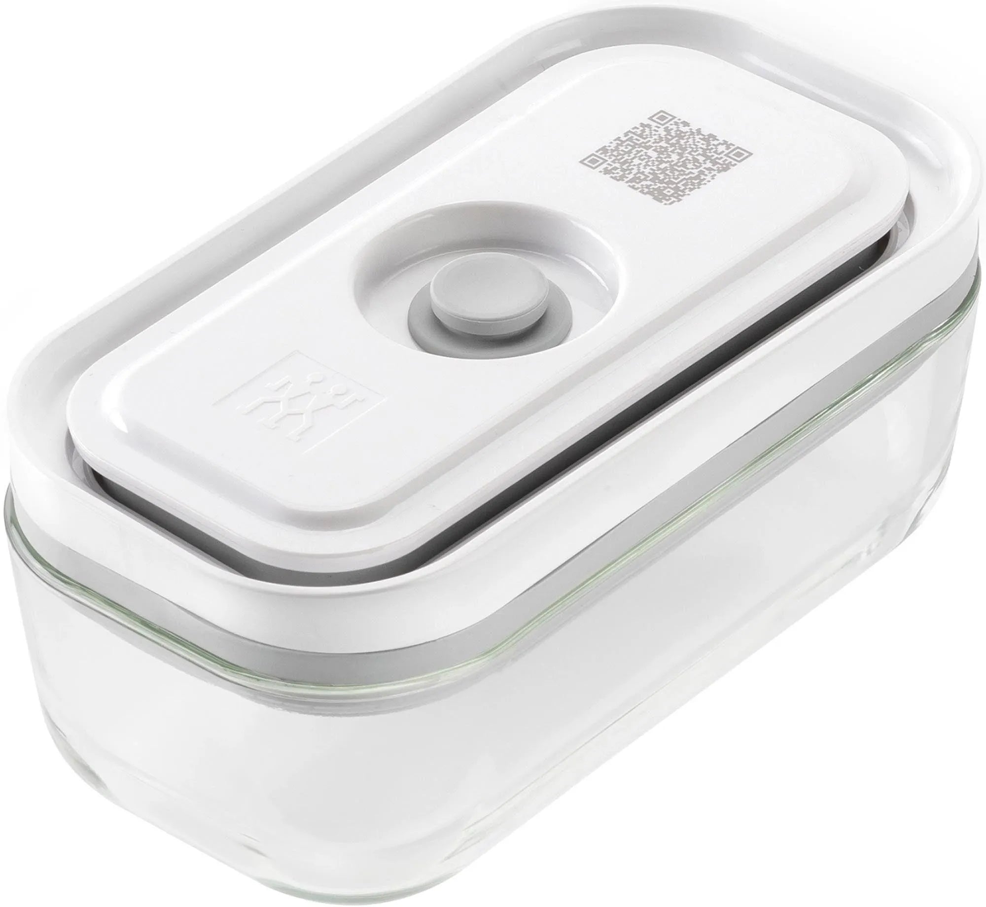 Vakuumbox S, Glas, 15.5x8.5x7 cm - 0.35L in Transparent präsentiert im Onlineshop von KAQTU Design AG. Aufbewahrungsbehälter ist von Zwilling Kitchen