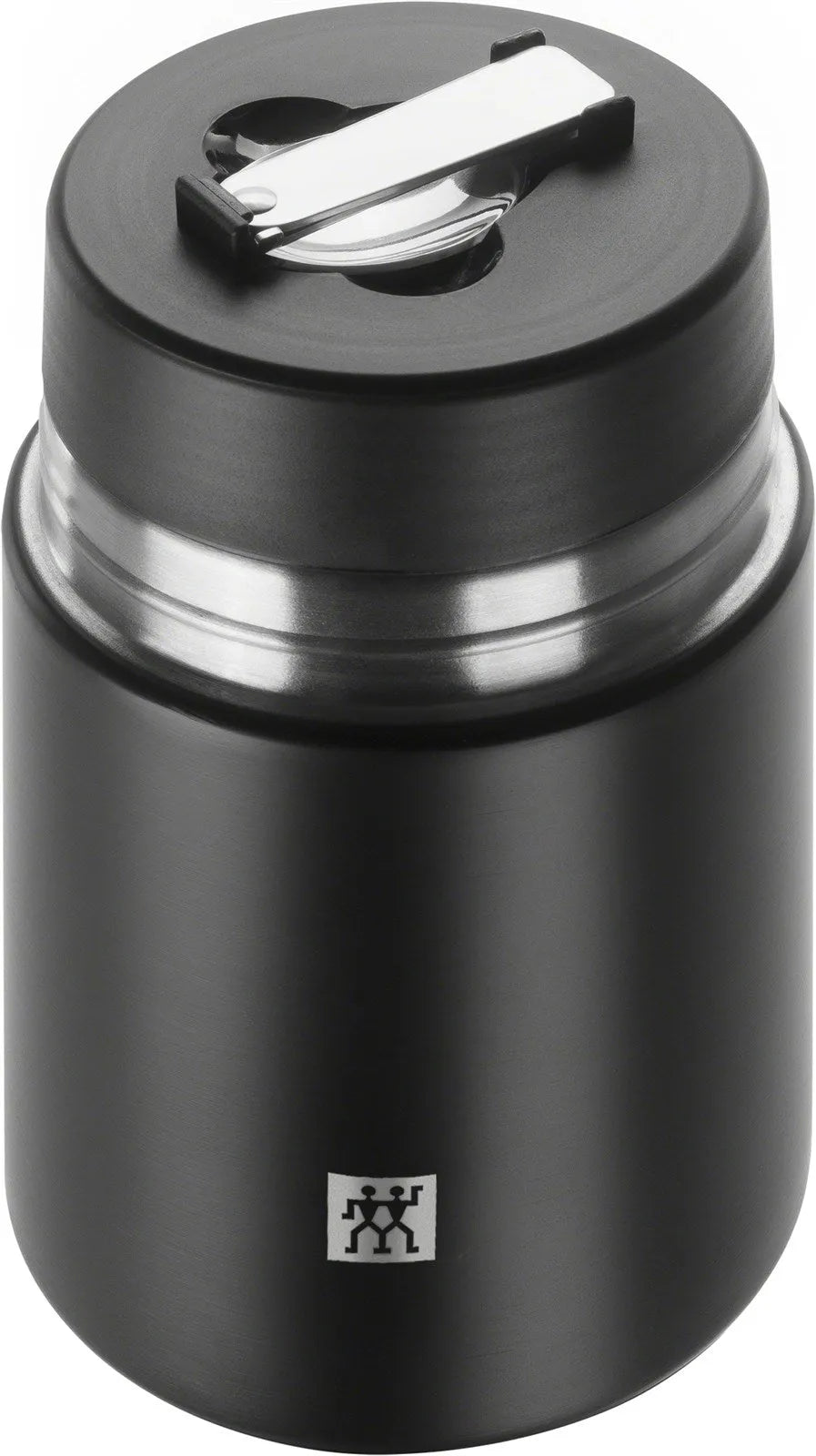 Zwilling Thermo Food Jar 700 ml: Stilvoller Begleiter in Mattschwarz.